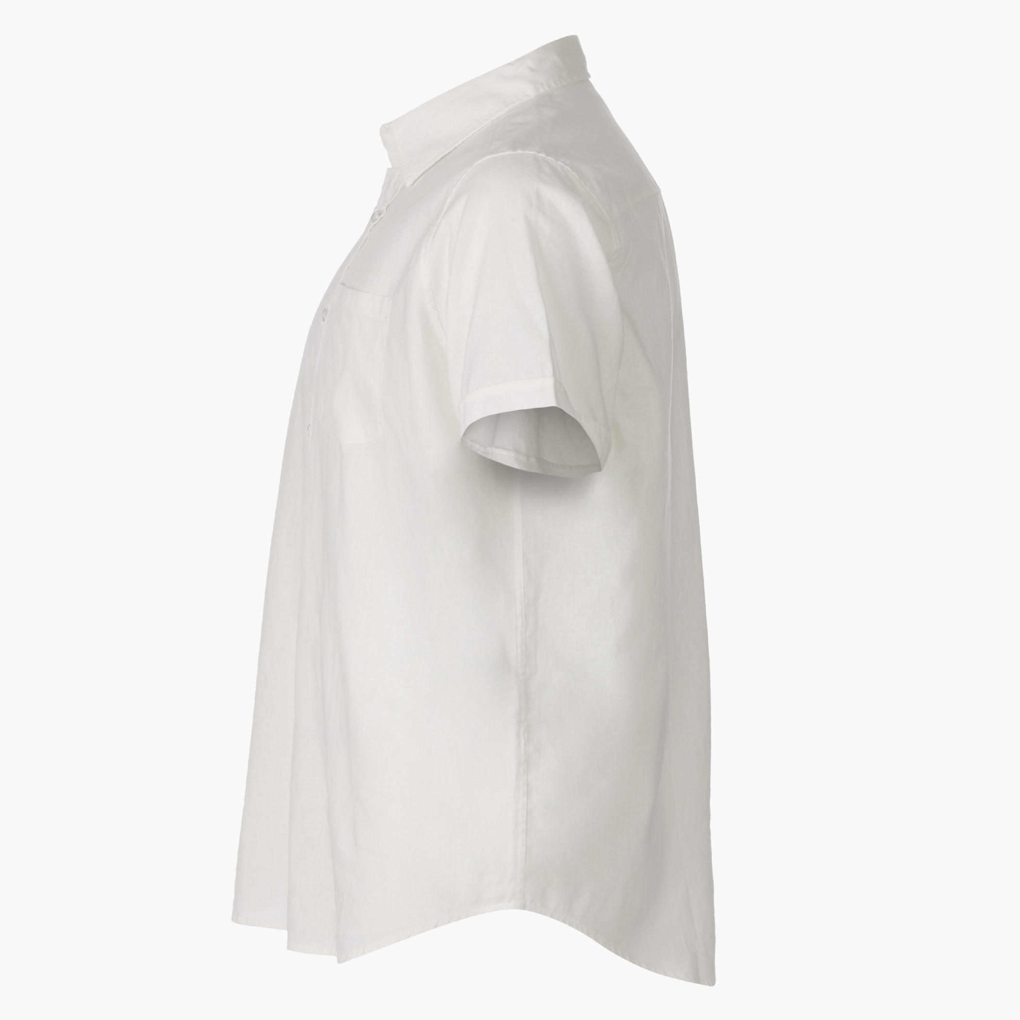 Plus Size Casual Shirt with Short Sleeves-men-clothing-shirts-image-3