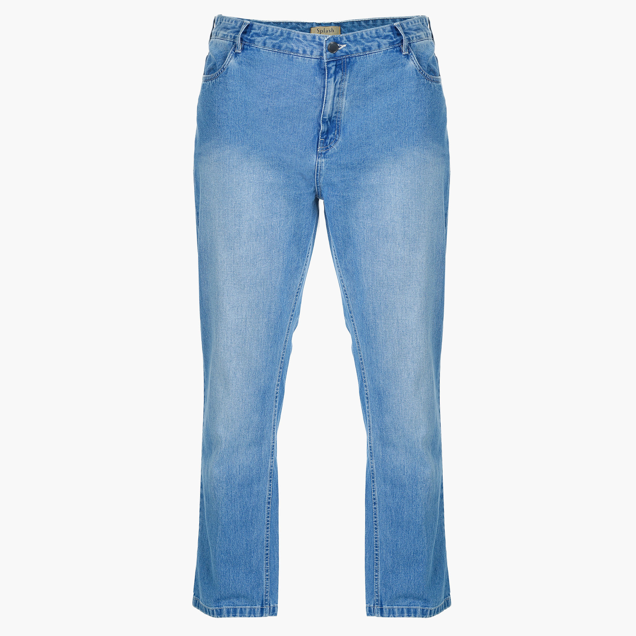 Plus Size Mid-Wash Jeans-men-clothing-bottoms-jeans-image-1