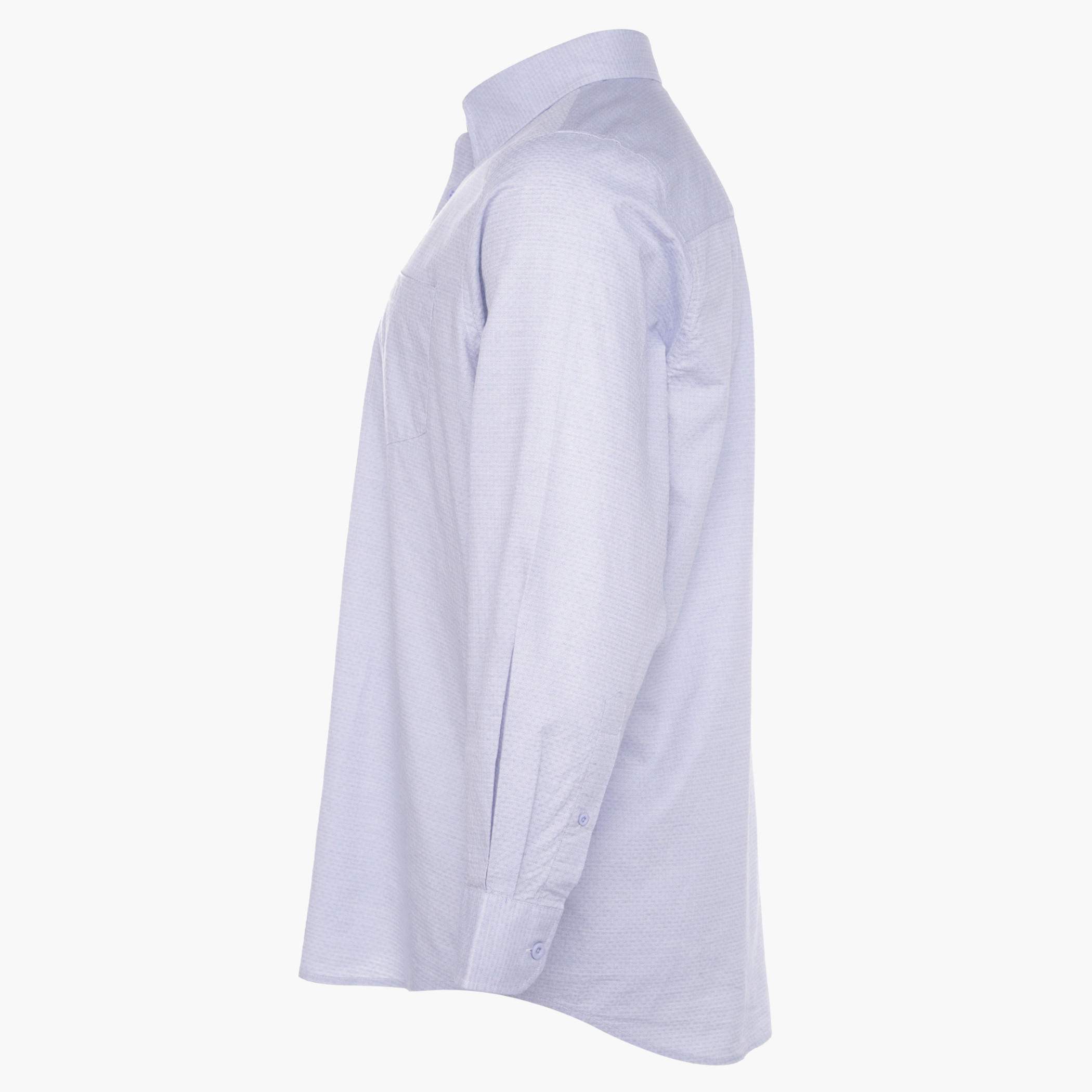 Plus Size Cotton Dobby Shirt-men-clothing-shirts-image-1