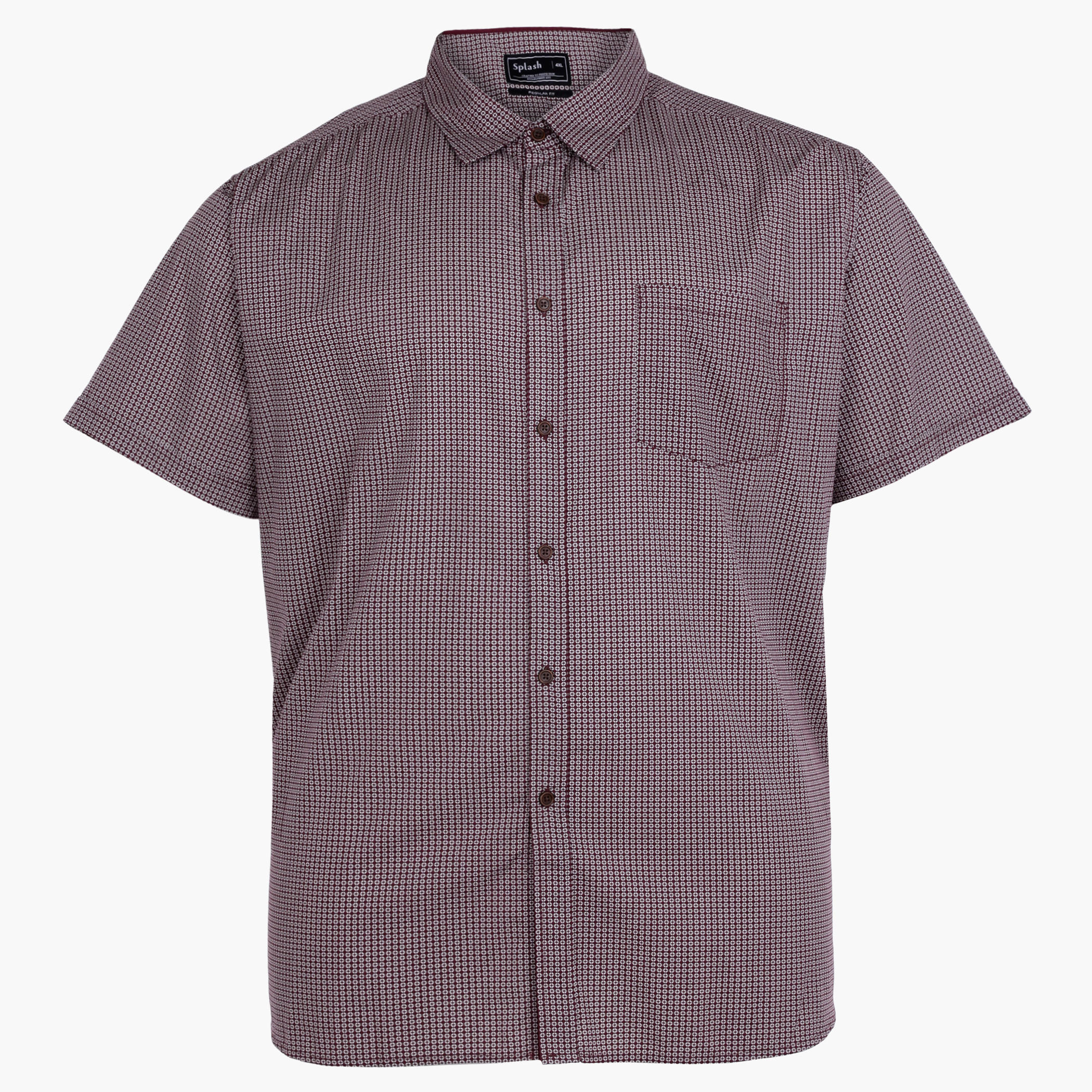 Plus Size Shirt with Short Sleeves-men-clothing-shirts-image-1