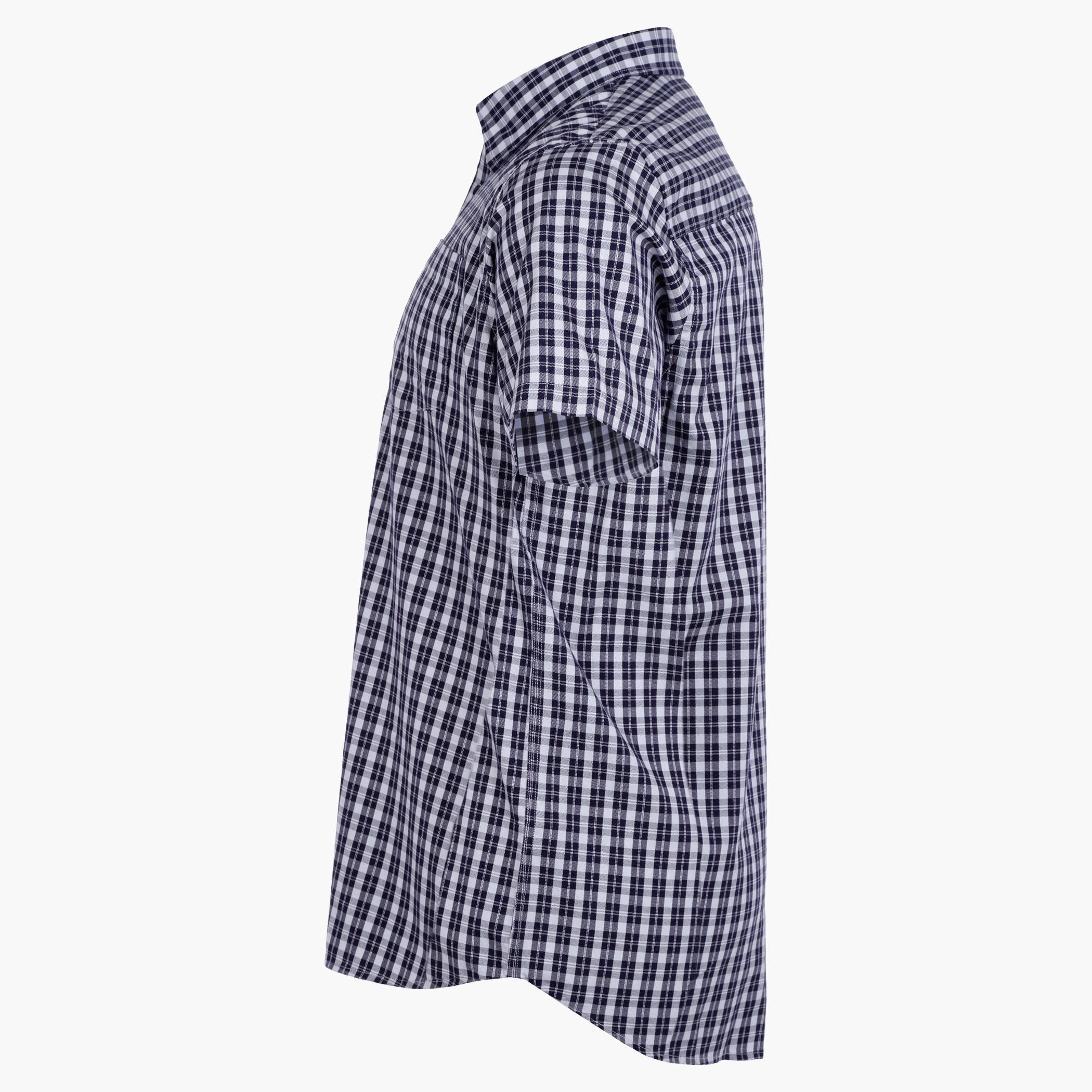 Plus Size Shirt with Short Sleeves-men-clothing-shirts-image-1
