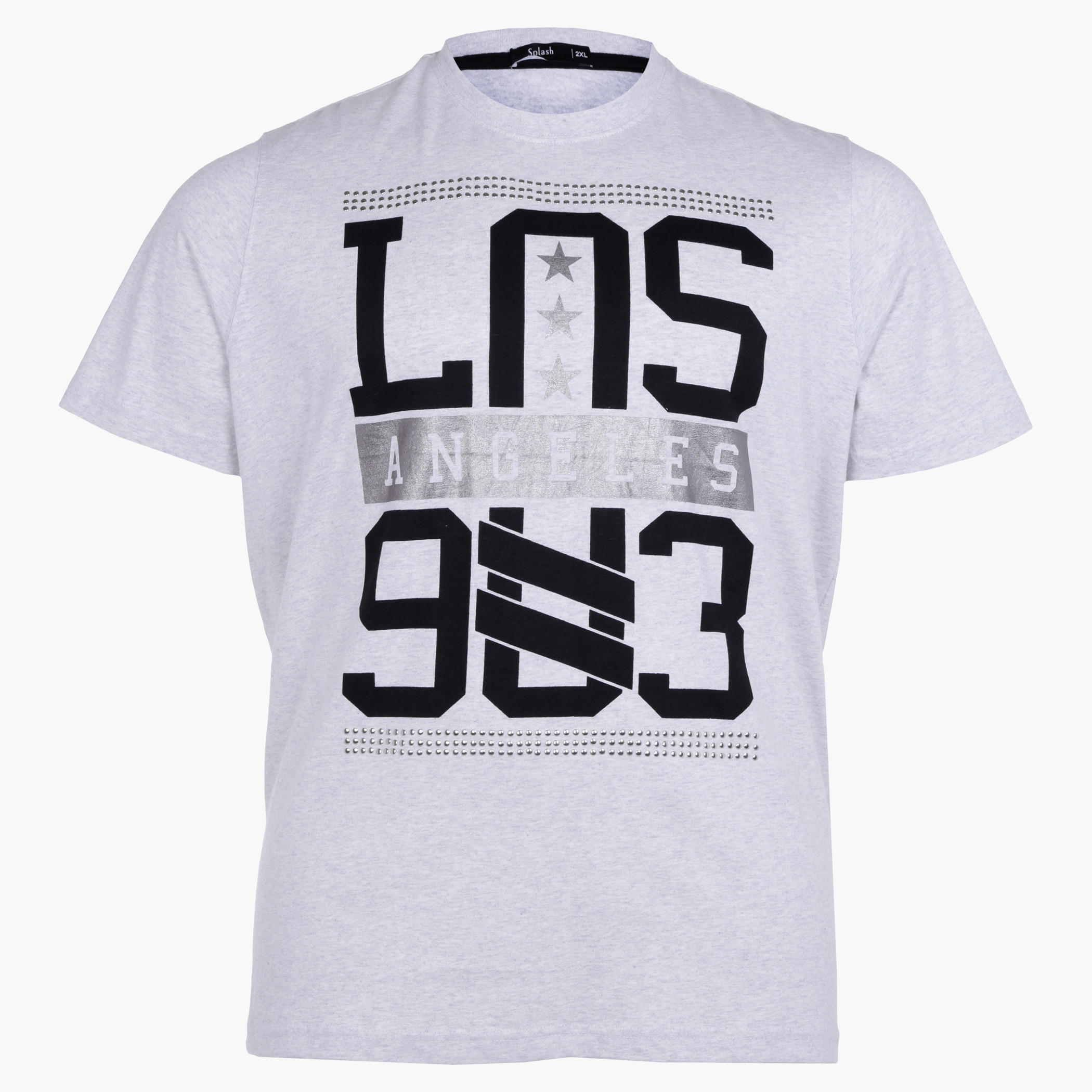Plus Size T-Shirt with Short Sleeves-men-clothing-tshirtsandpolos-tshirts-image-1