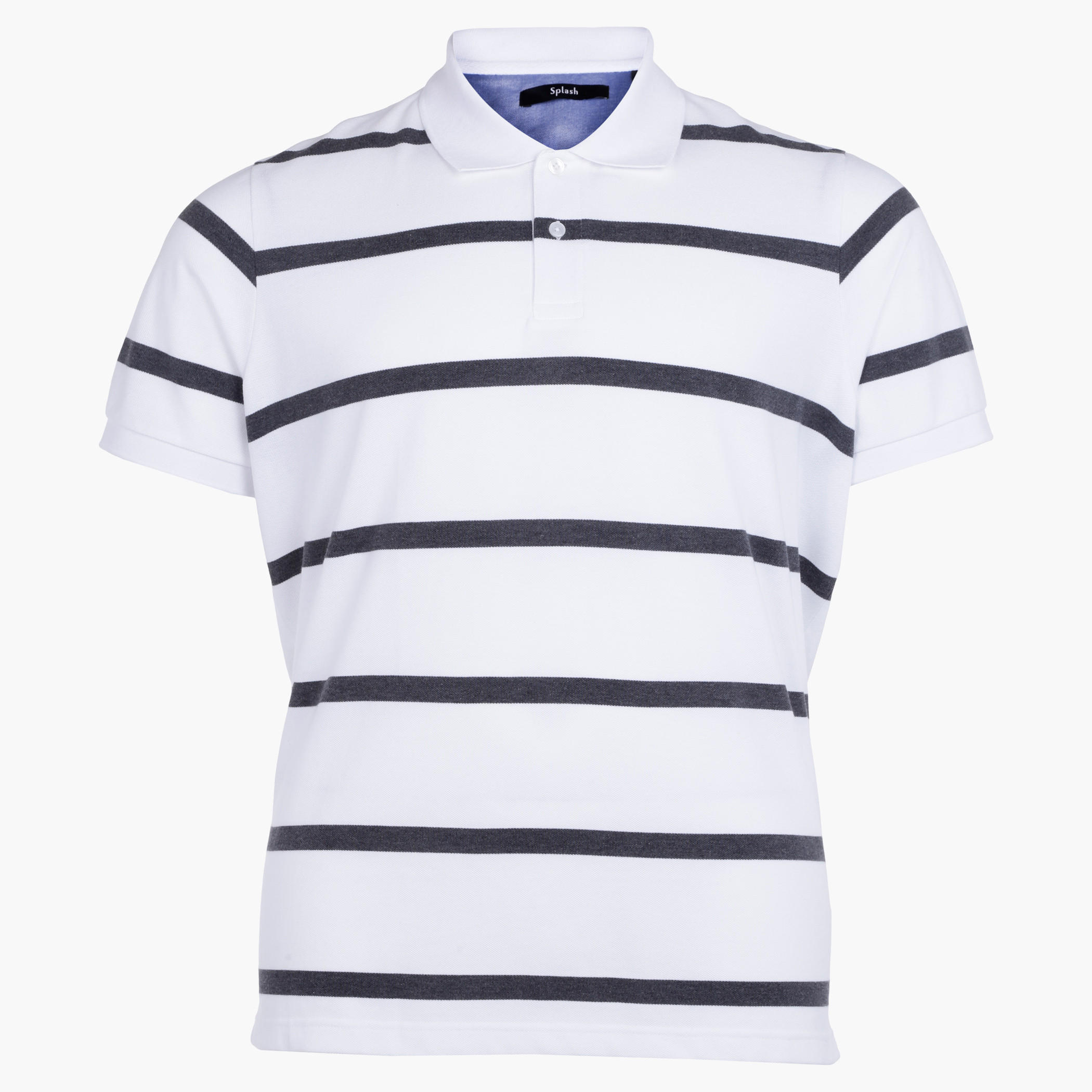 Plus Size T-Shirt with Polo Neck-men-clothing-tshirtsandpolos-polos-image-1