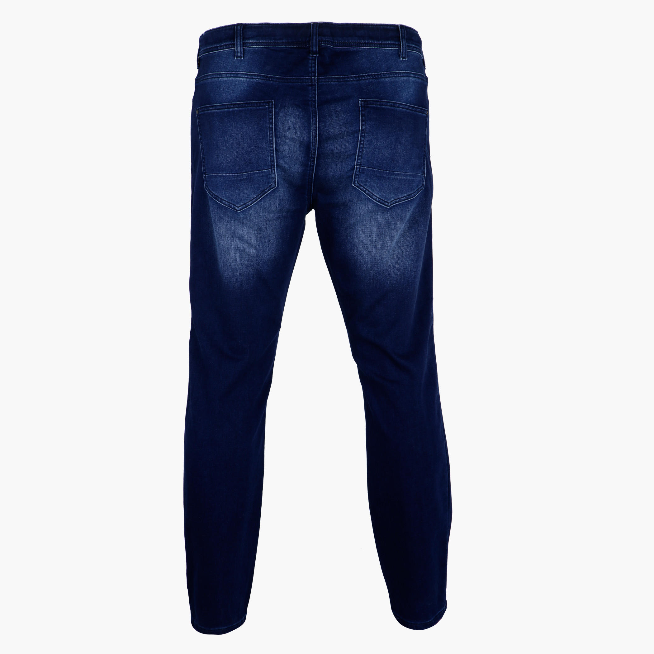 Plus Size Full Length Jeans with Drawstring-men-clothing-bottoms-jeans-image-2