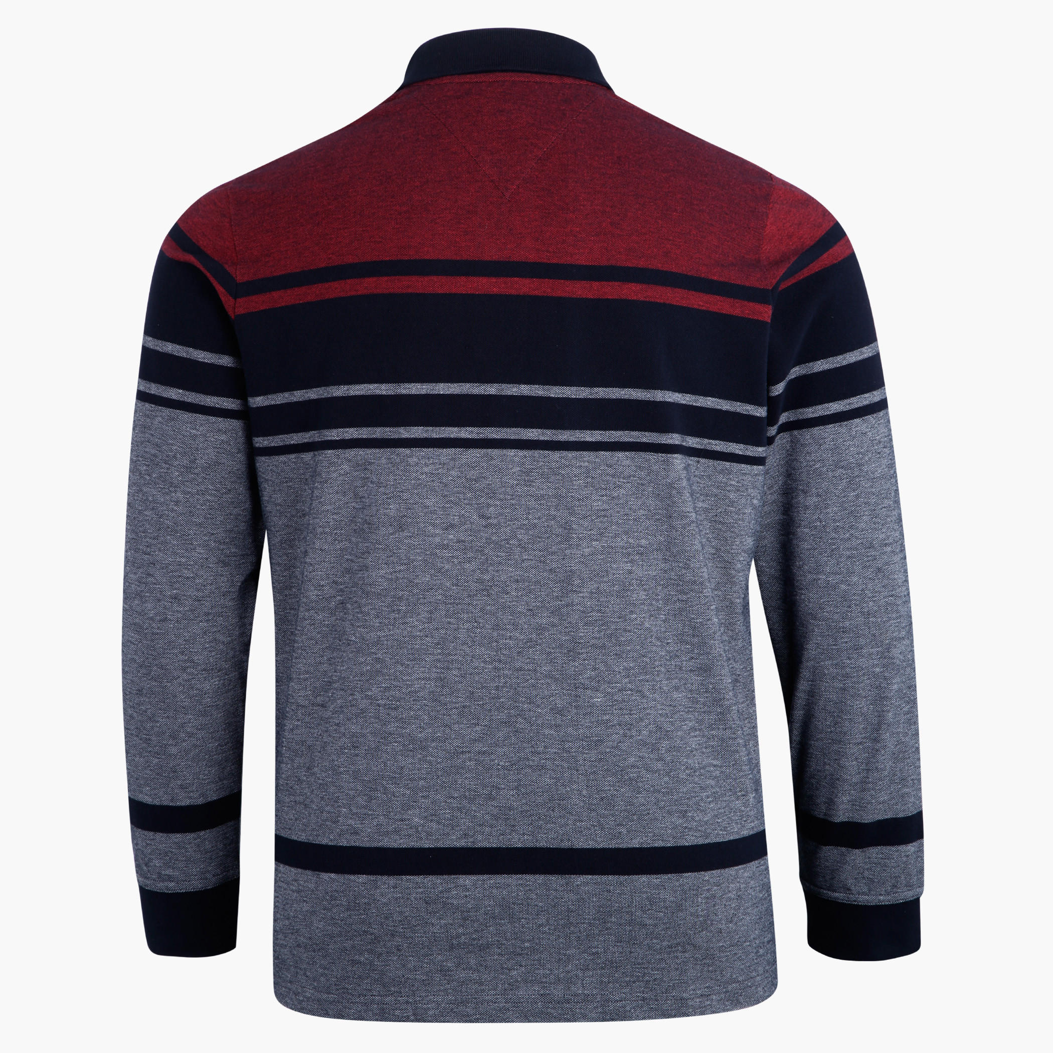Polo Neck T-Shirt with Long Sleeves-men-clothing-tshirtsandpolos-tshirts-image-2