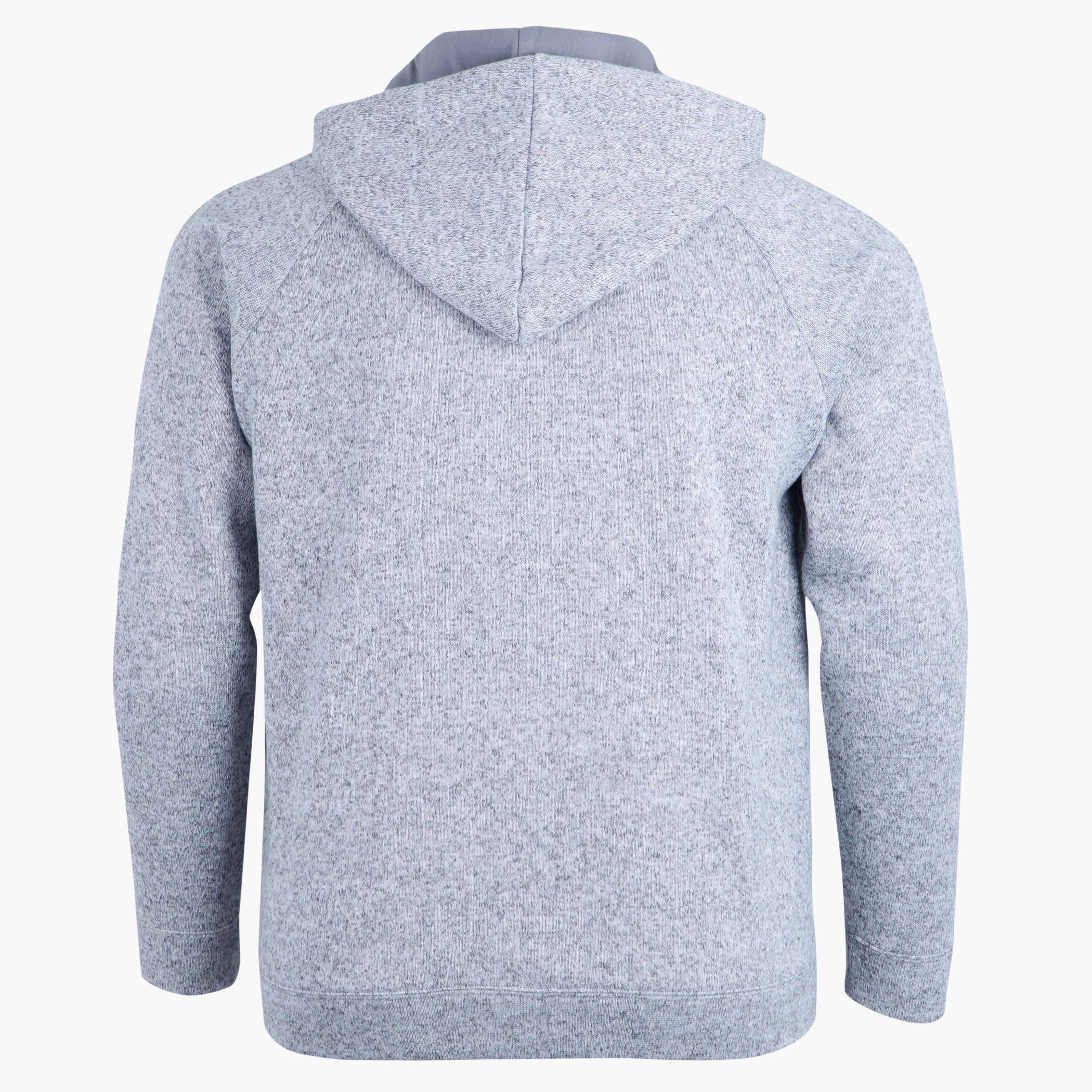 Hooded Jacket with Long Sleeves and Zip Closure-men-winterwear-hoodiesandsweatshirts-image-2