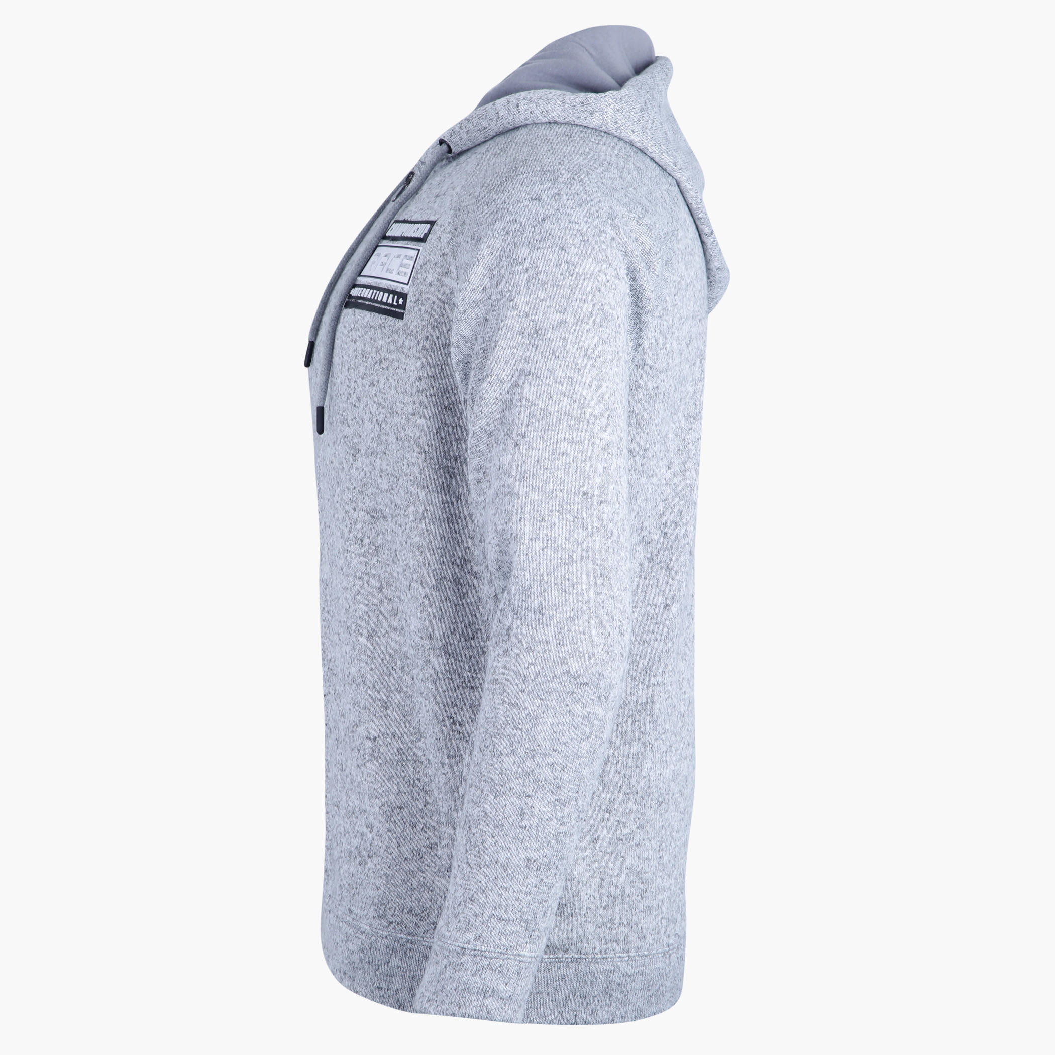 Hooded Jacket with Long Sleeves and Zip Closure-men-winterwear-hoodiesandsweatshirts-image-3