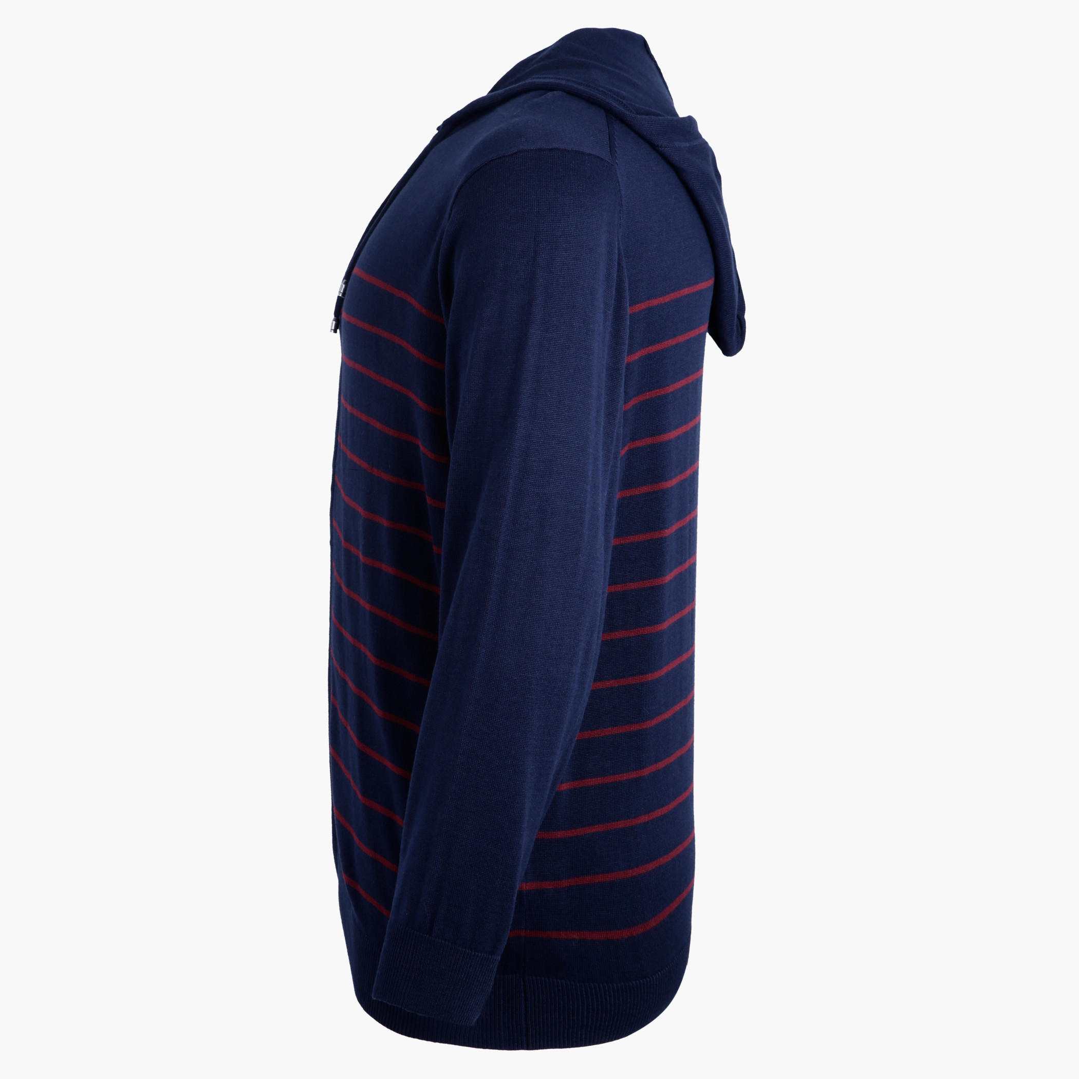 Hooded Sweater with Long Sleeves and Zip Closure-men-clothing-sweatersandpullovers-image-3