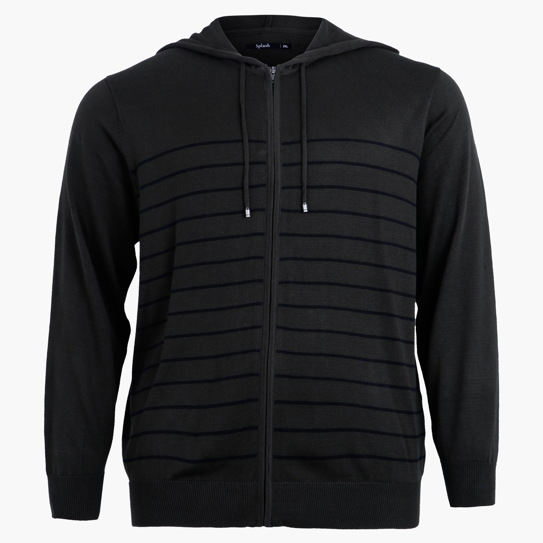 Hooded Sweater with Long Sleeves and Zip Closure-men-clothing-sweatersandpullovers-image-4