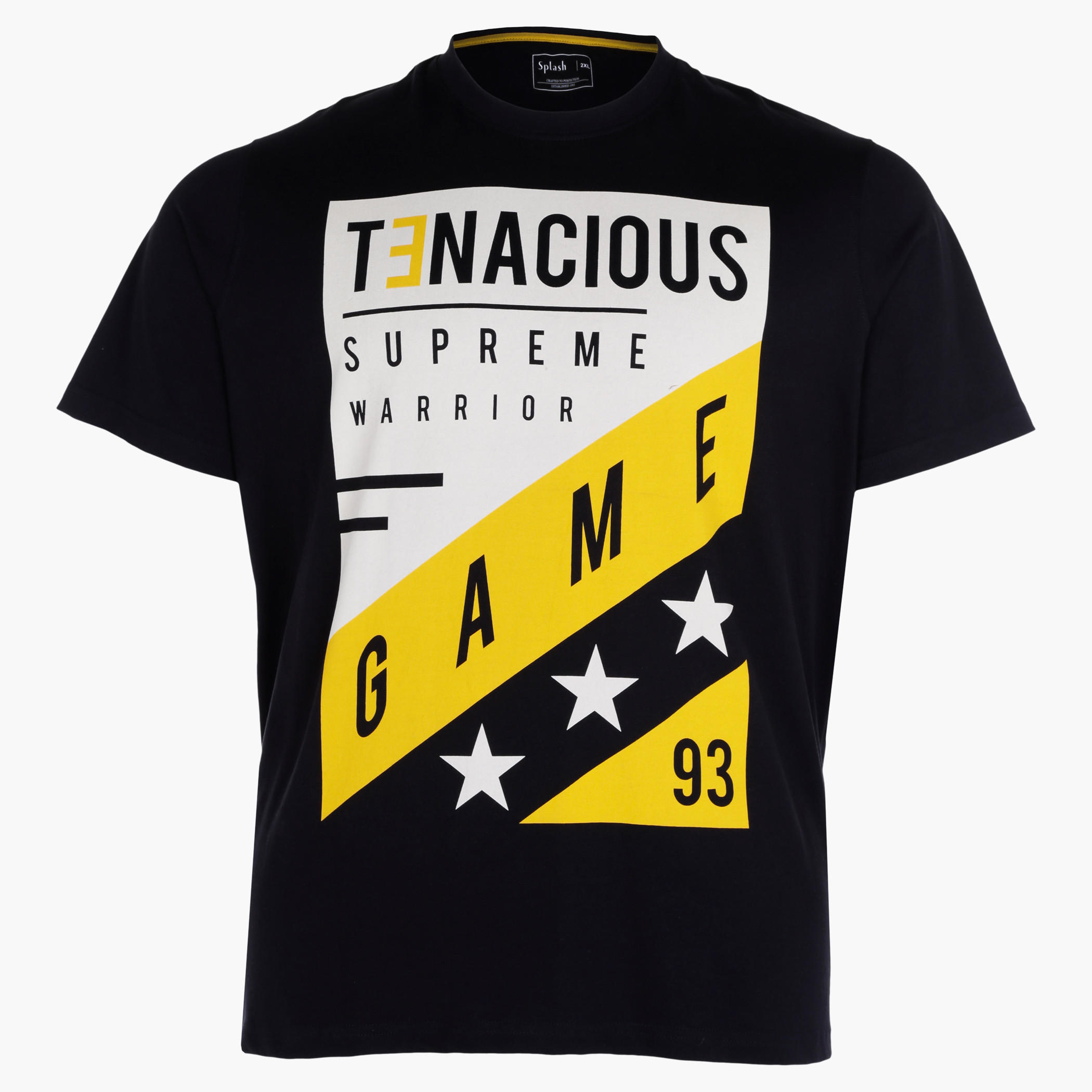 Plus Size T-Shirt with Short Sleeves-men-clothing-tshirtsandpolos-tshirts-image-1