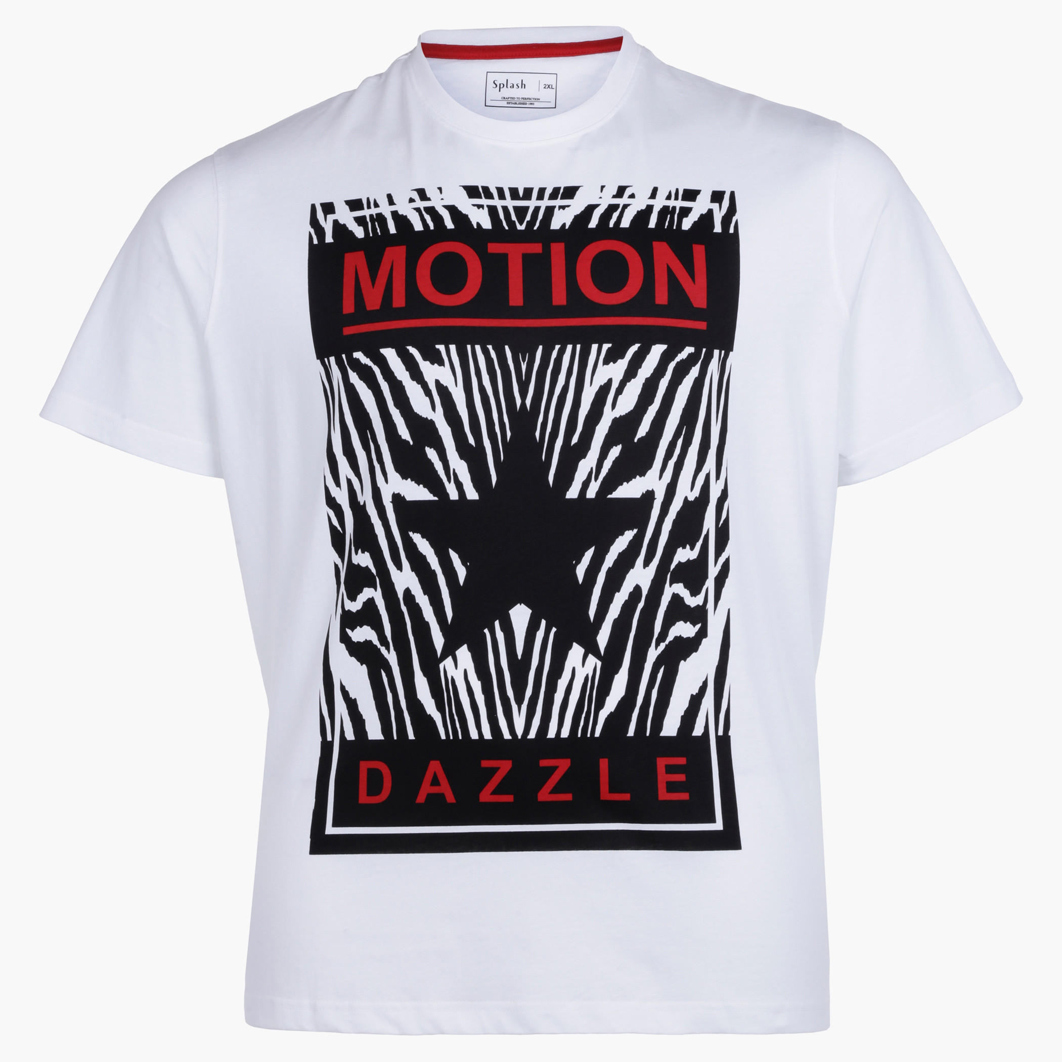 Plus Size T-Shirt with Short Sleeves-men-clothing-tshirtsandpolos-tshirts-image-1