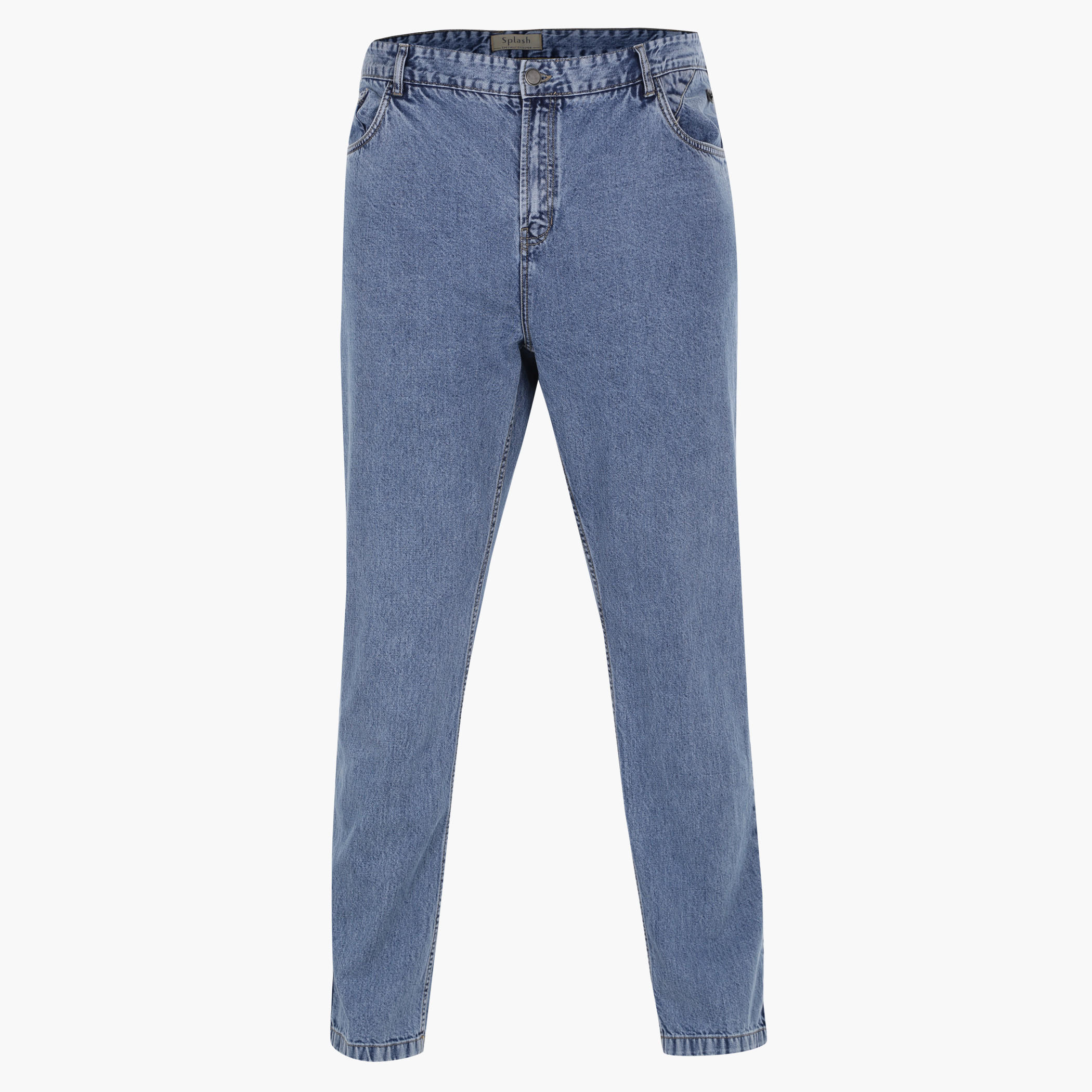 Full Length Jeans with Button Closure-men-clothing-bottoms-jeans-image-1