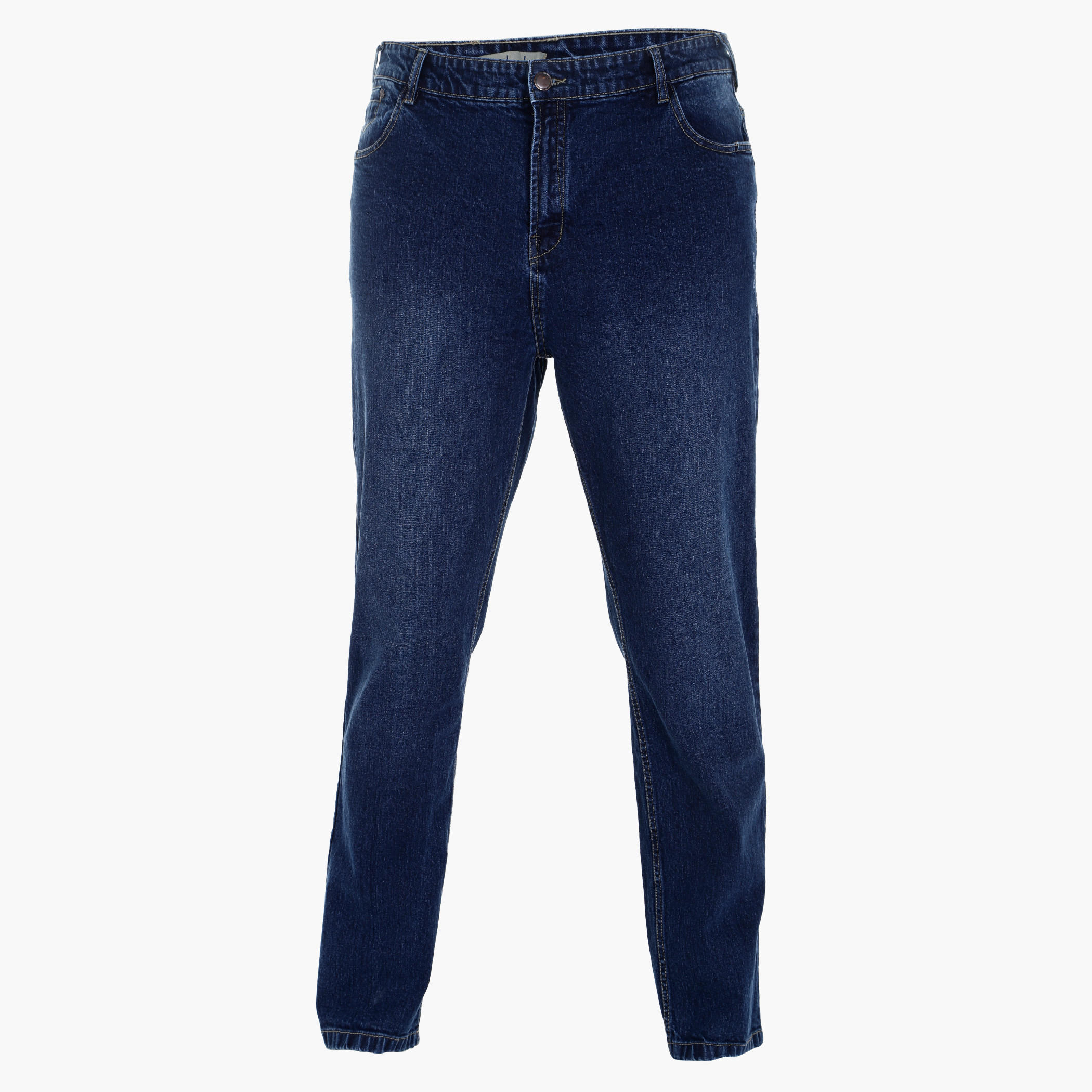 Full Length Denim Pants with Button Closure-men-clothing-bottoms-jeans-image-3