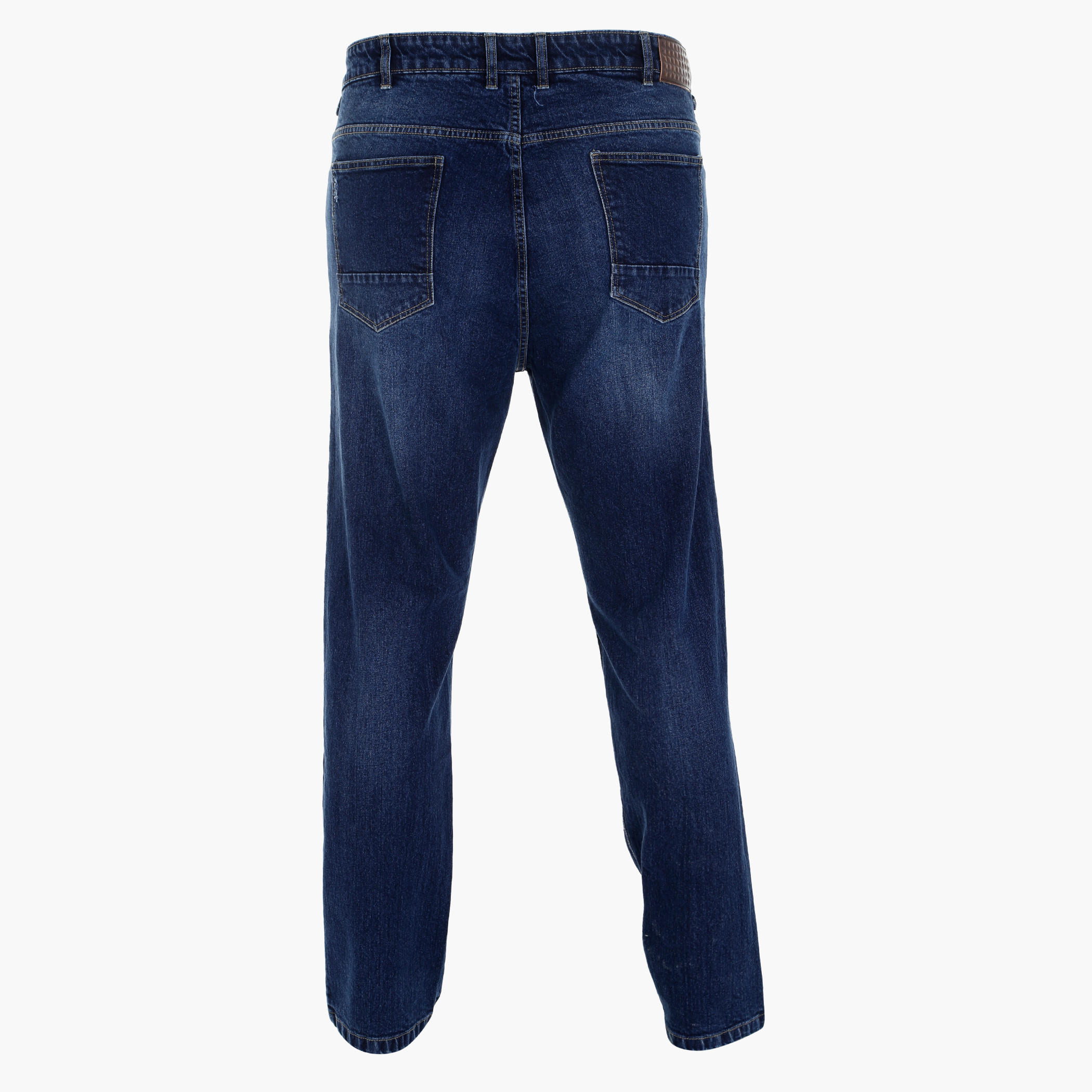 Full Length Denim Pants with Button Closure-men-clothing-bottoms-jeans-image-2