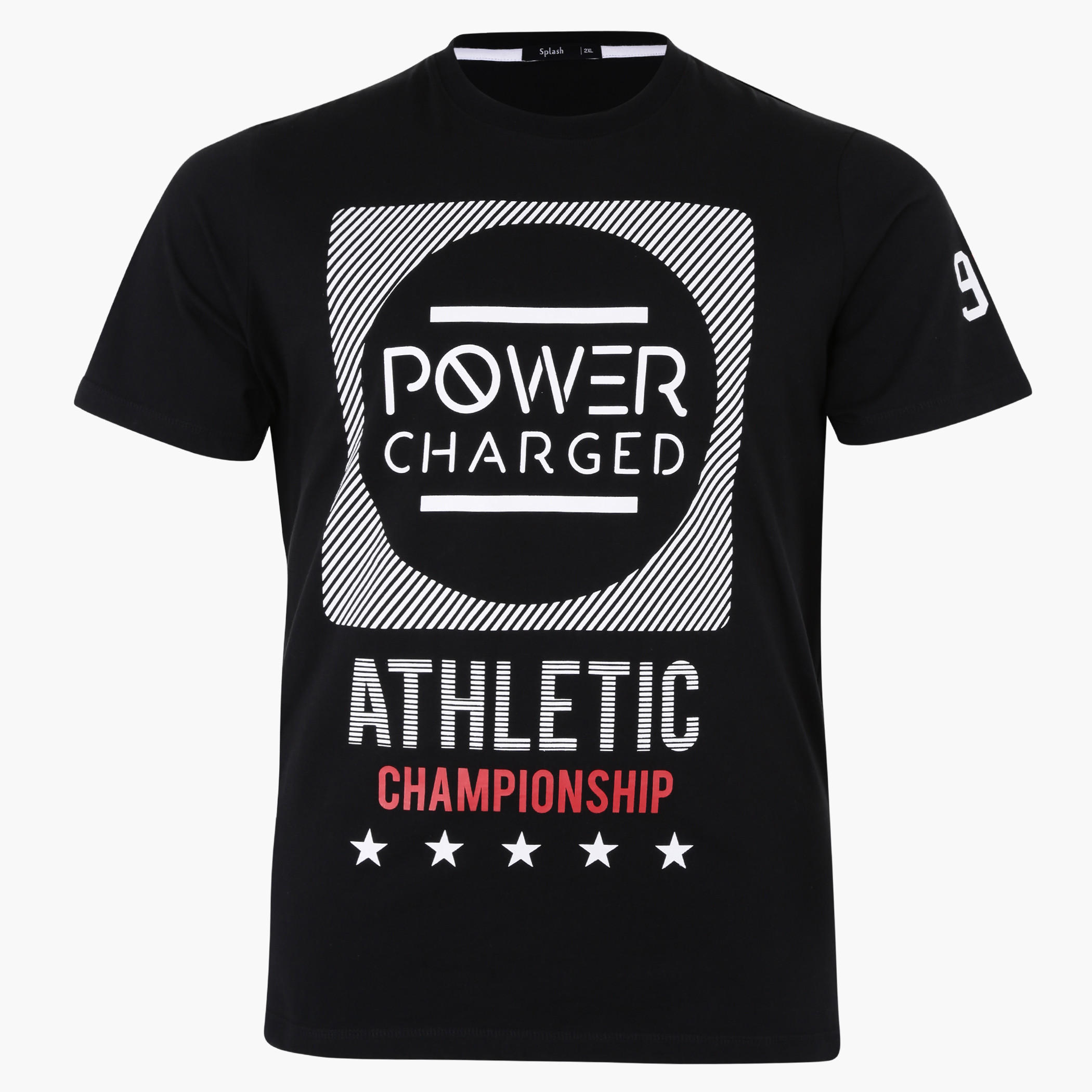 Printed Short Sleeves T-Shirt with Crew Neck-men-clothing-tshirtsandpolos-tshirts-image-1