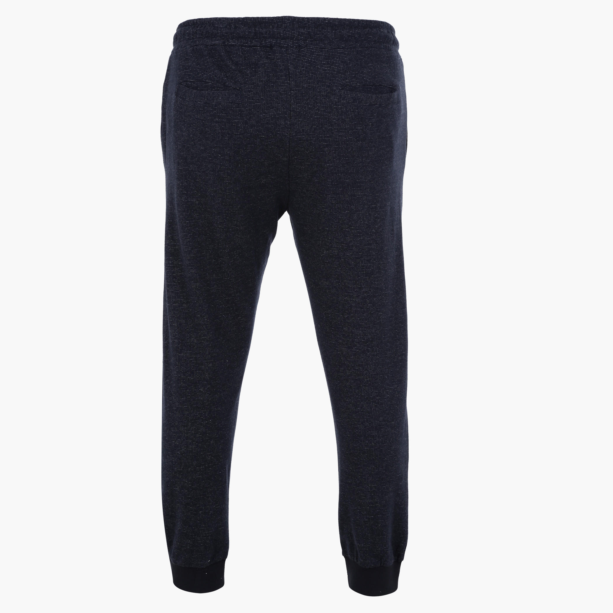 Melange Print Jog Pants with Elasticised Waistband-men-clothing-bottoms-joggers-image-2