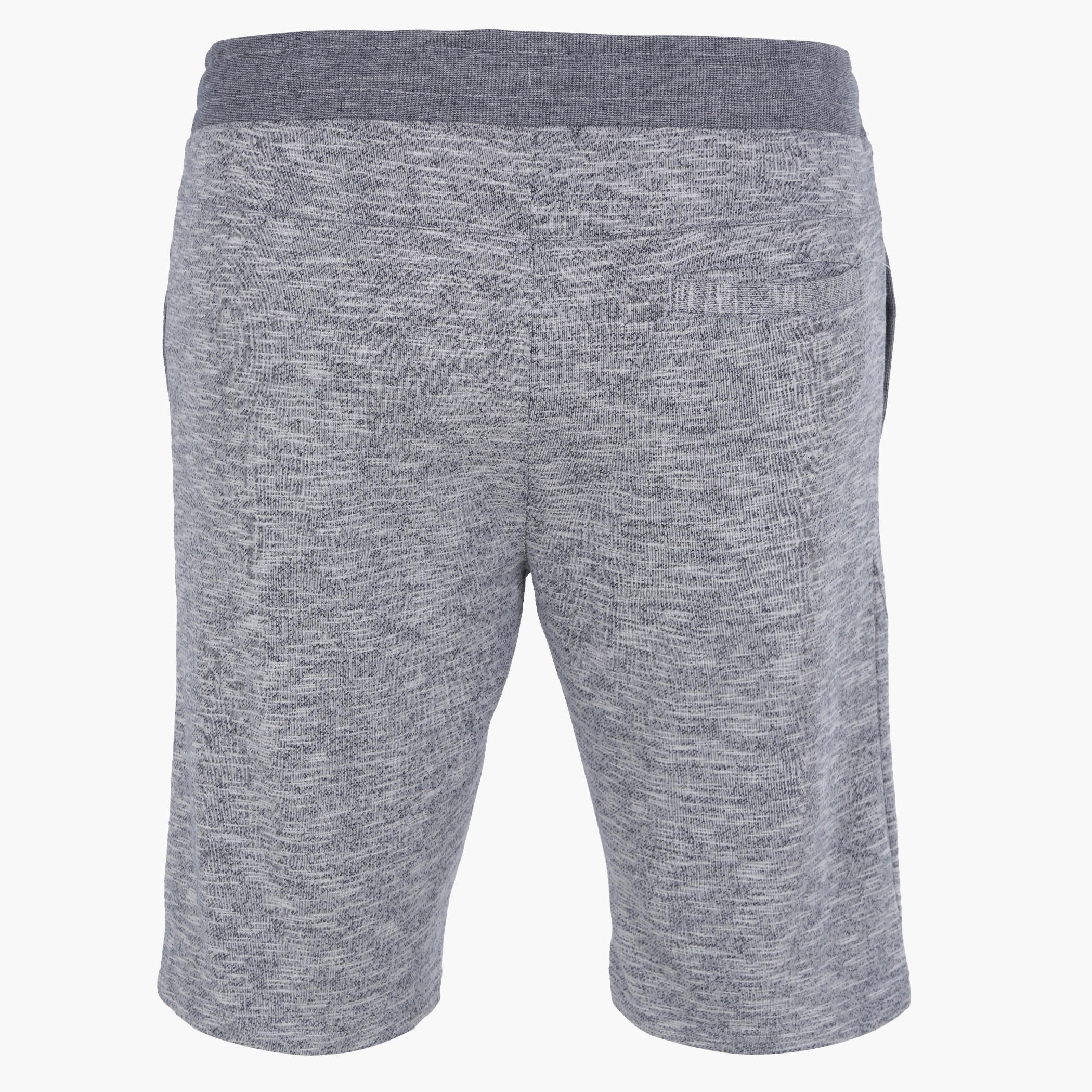 Melange Print Shorts with Elasticised Waistband-men-clothing-bottoms-shorts-image-2