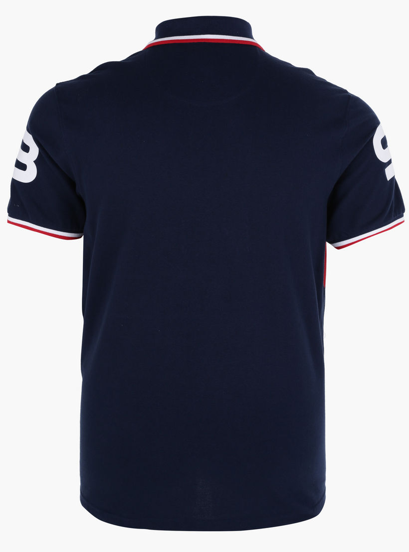 Printed T-Shirt with Polo Neck and Short Sleeves-men-clothing-tshirtsandpolos-polos-image-2