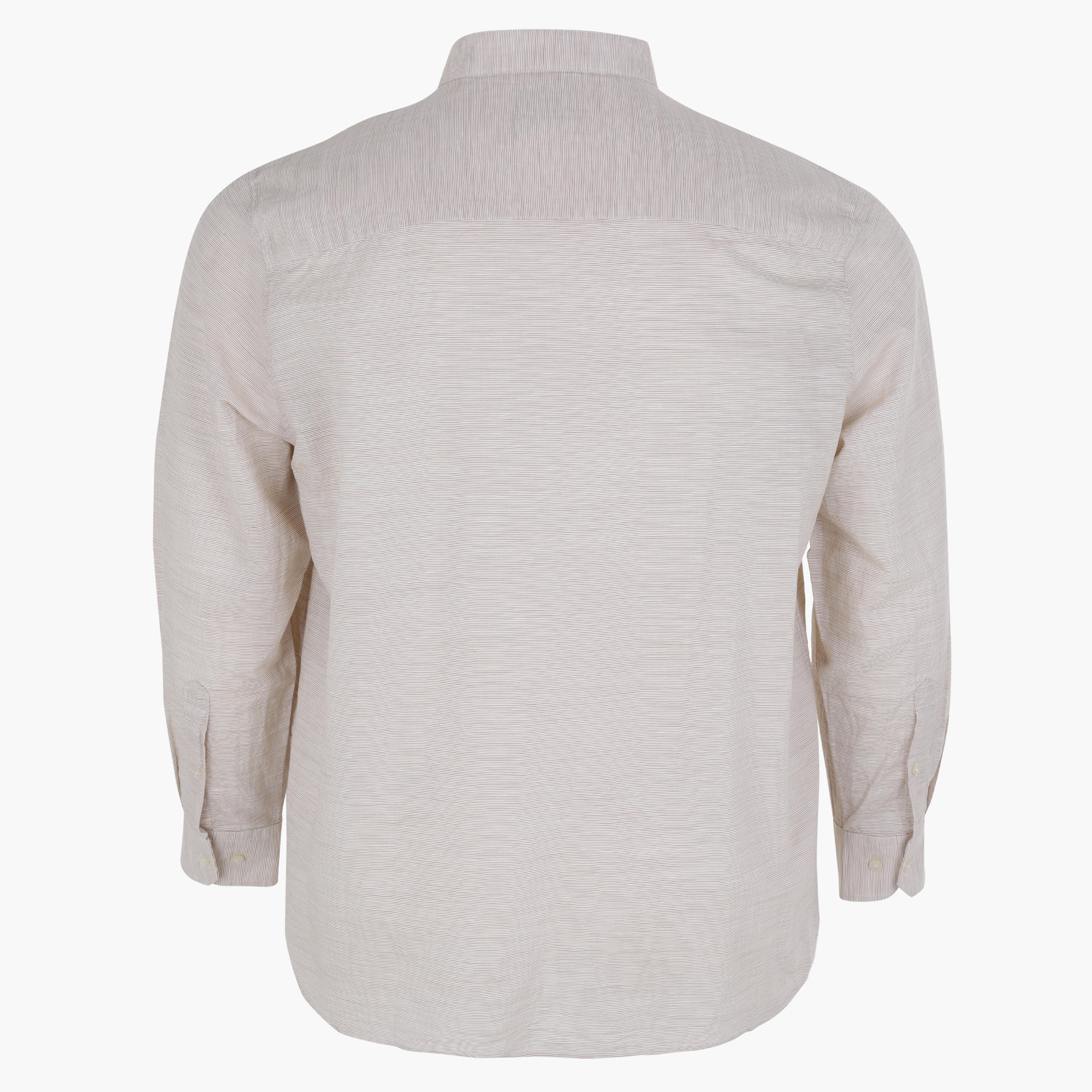 Long Sleeves Shirt with Complete Placket and Mandarin Collar-men-clothing-shirts-image-2