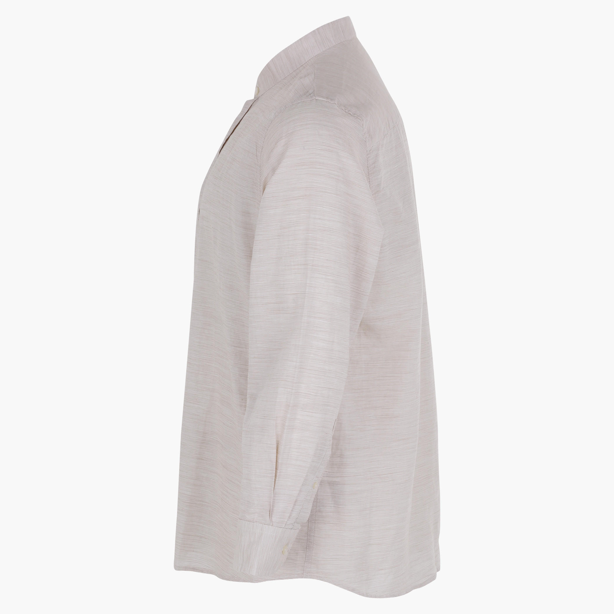 Long Sleeves Shirt with Complete Placket and Mandarin Collar-men-clothing-shirts-image-3
