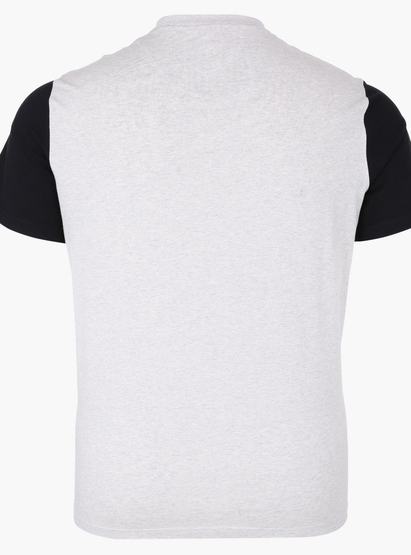 Printed Round Neck T-Shirt with Short Sleeves-men-clothing-tshirtsandpolos-tshirts-image-2