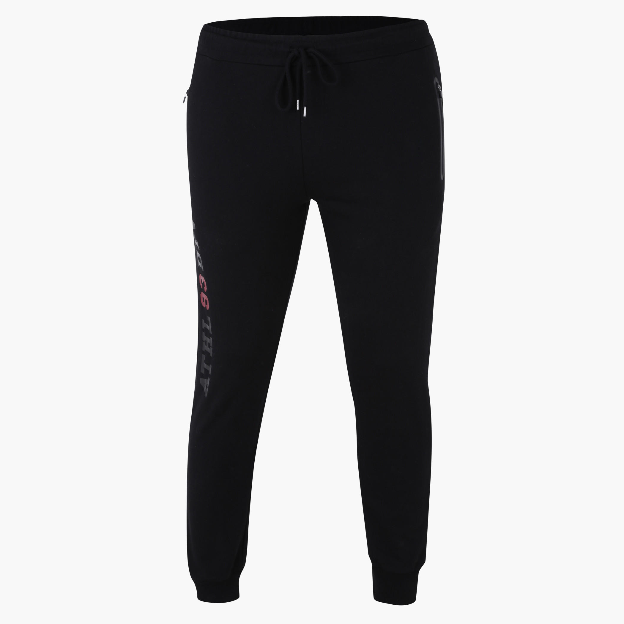 Full Length Jog Pants with Elasticised Waistband-men-clothing-bottoms-joggers-image-1