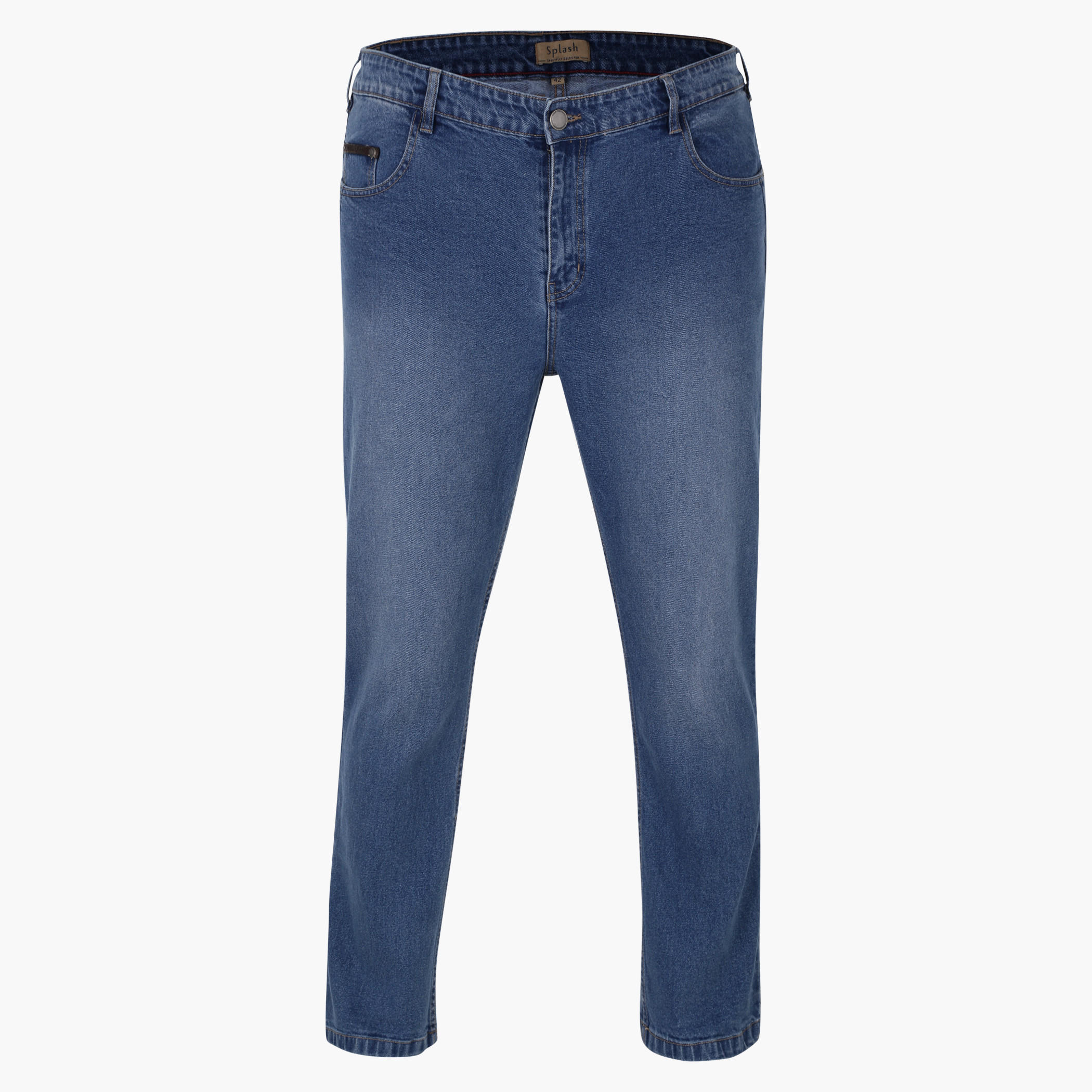 Full Length Jeans with Button Closure-men-clothing-bottoms-jeans-image-1