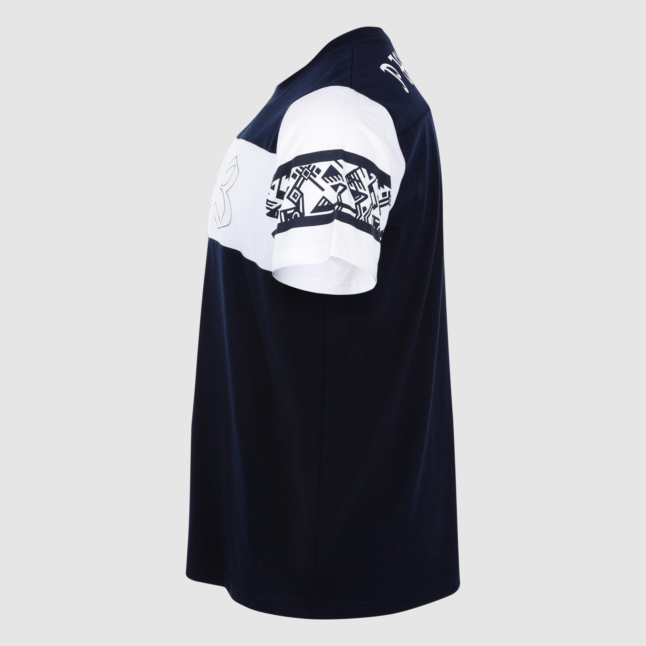 Printed Crew Neck T-Shirt with Short Sleeves-men-clothing-tshirtsandpolos-tshirts-image-3