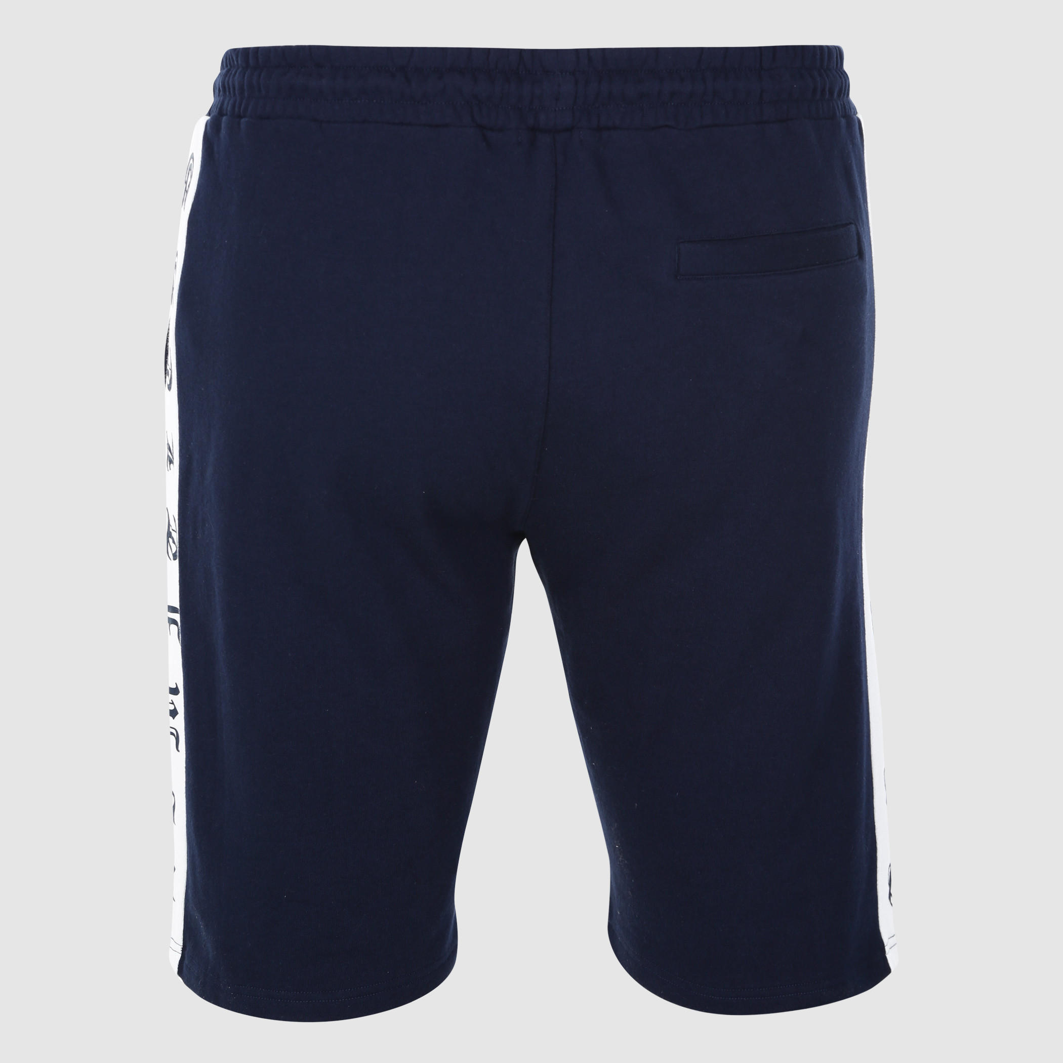 Tape Detail Shorts with Elasticised Waistband-men-clothing-bottoms-shorts-image-2