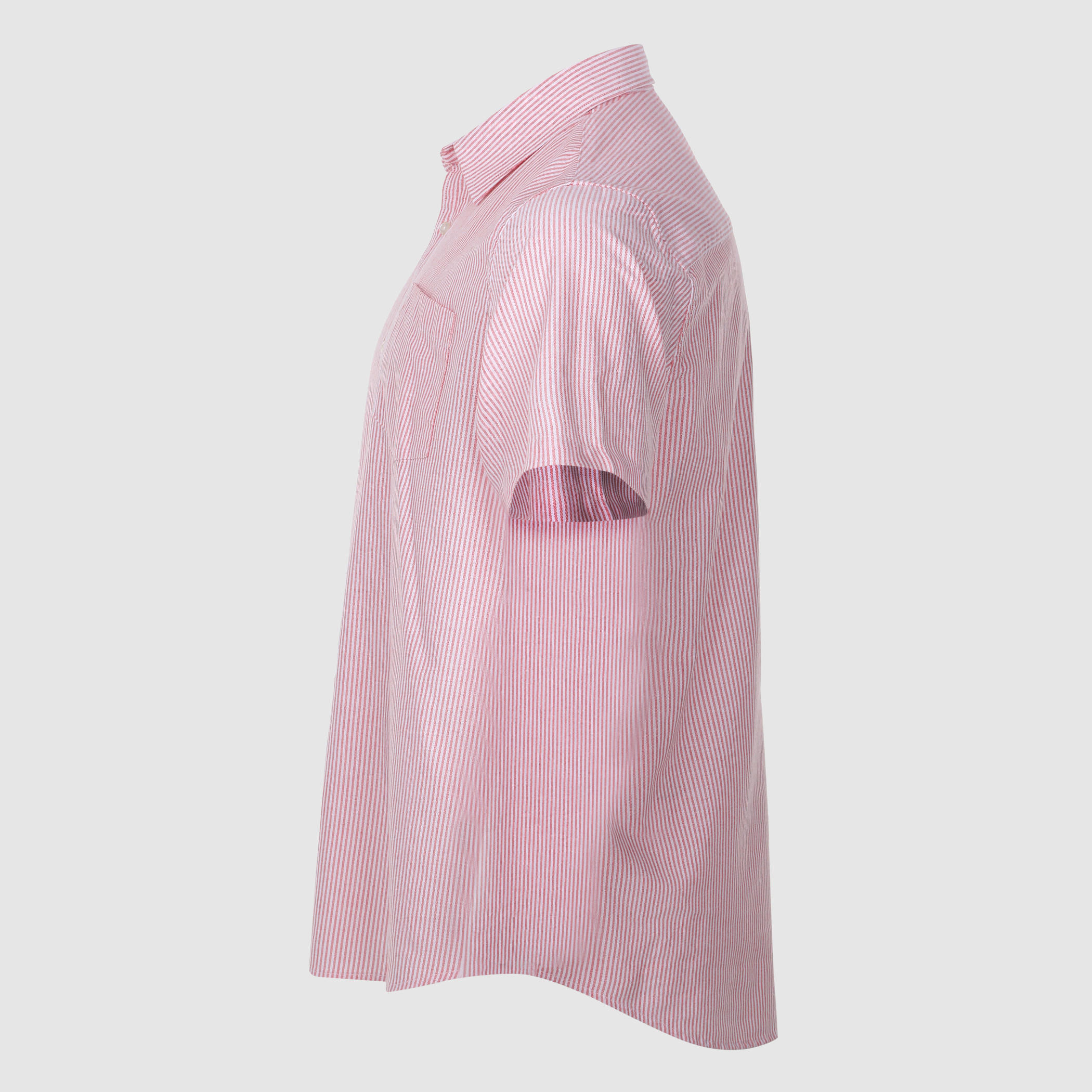 قميص مقلّم بأكمام قصيرة وأزرار-men-clothing-shirts-image-1