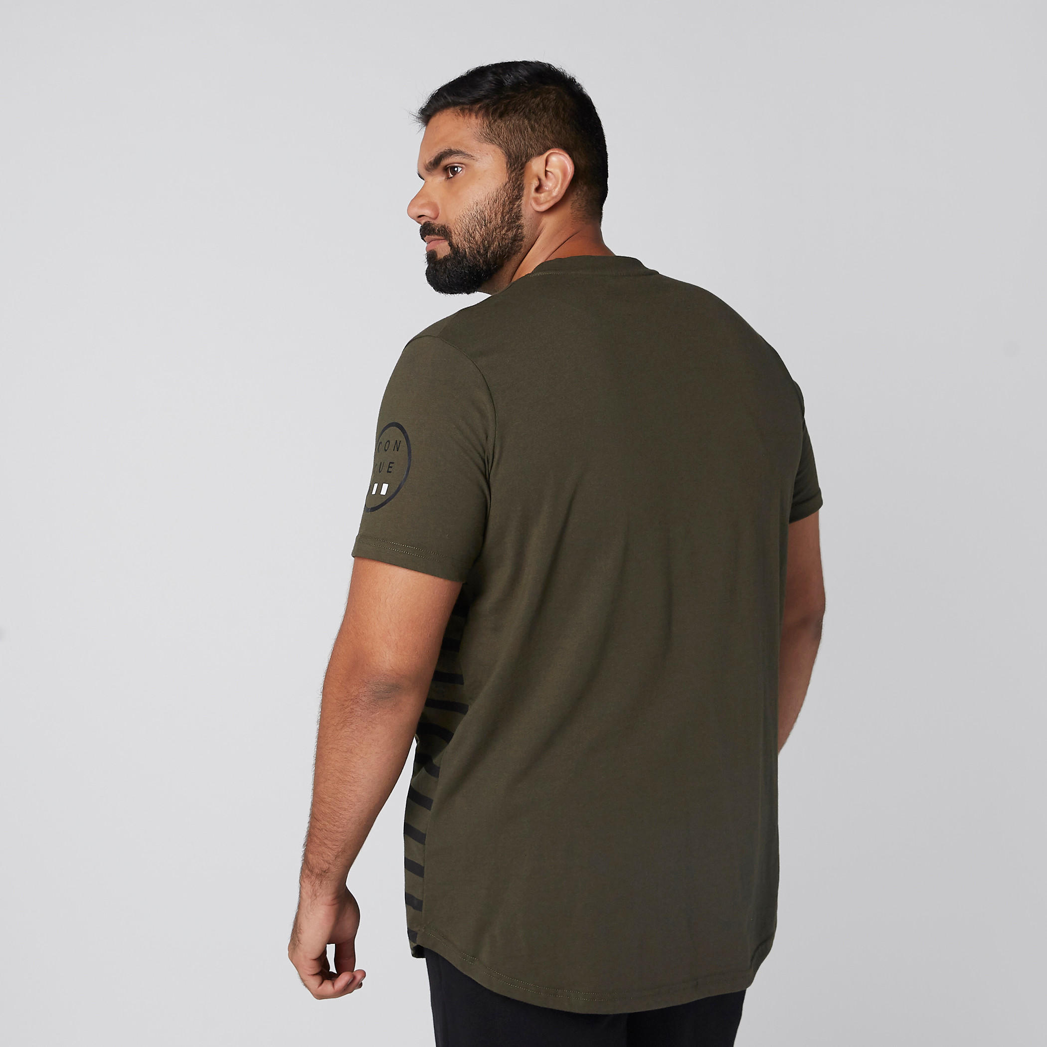 Striped T-Shirt with Round Neck and Short Sleeves-men-clothing-tshirtsandpolos-tshirts-image-3