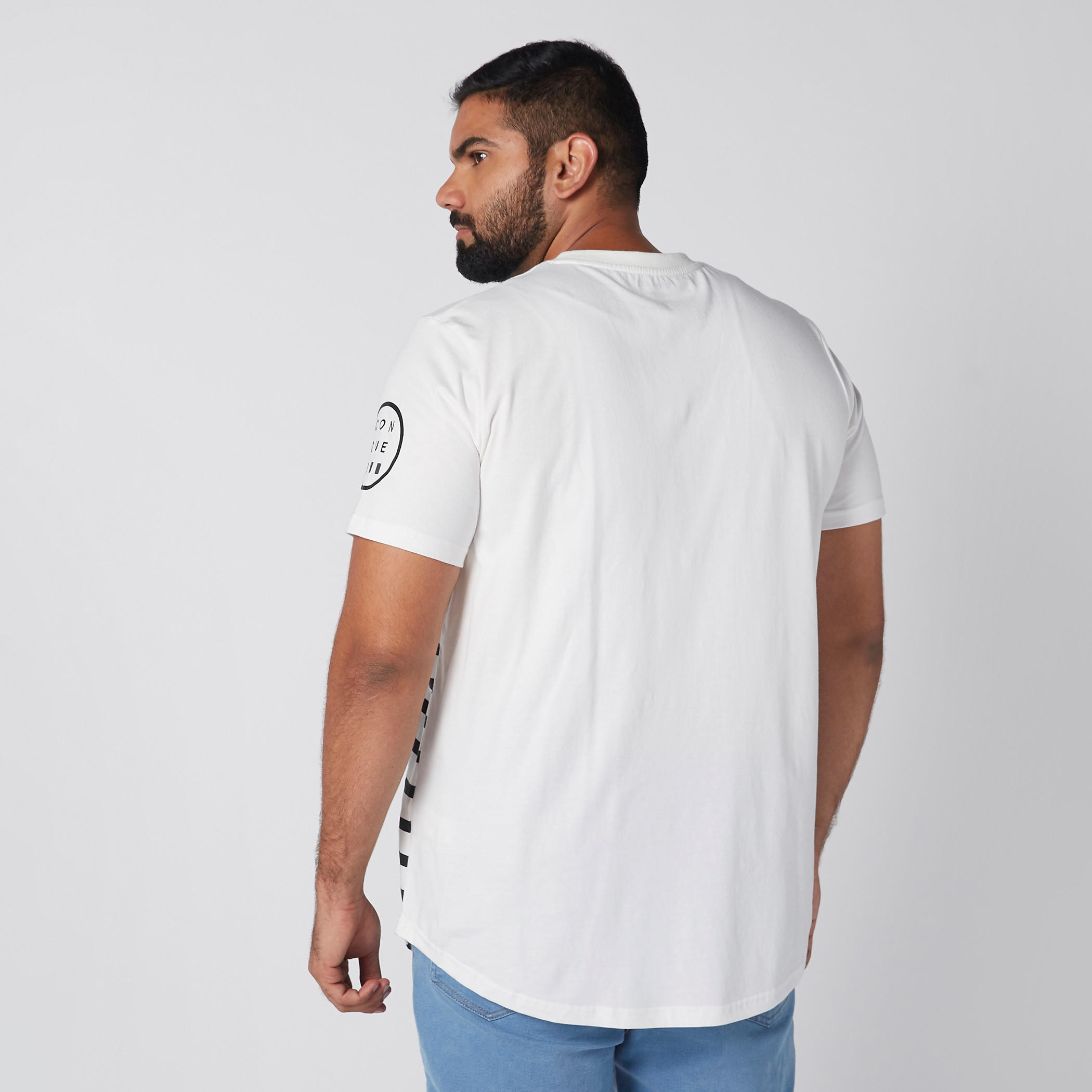 Striped T-Shirt with Round Neck and Short Sleeves-men-clothing-tshirtsandpolos-tshirts-image-3