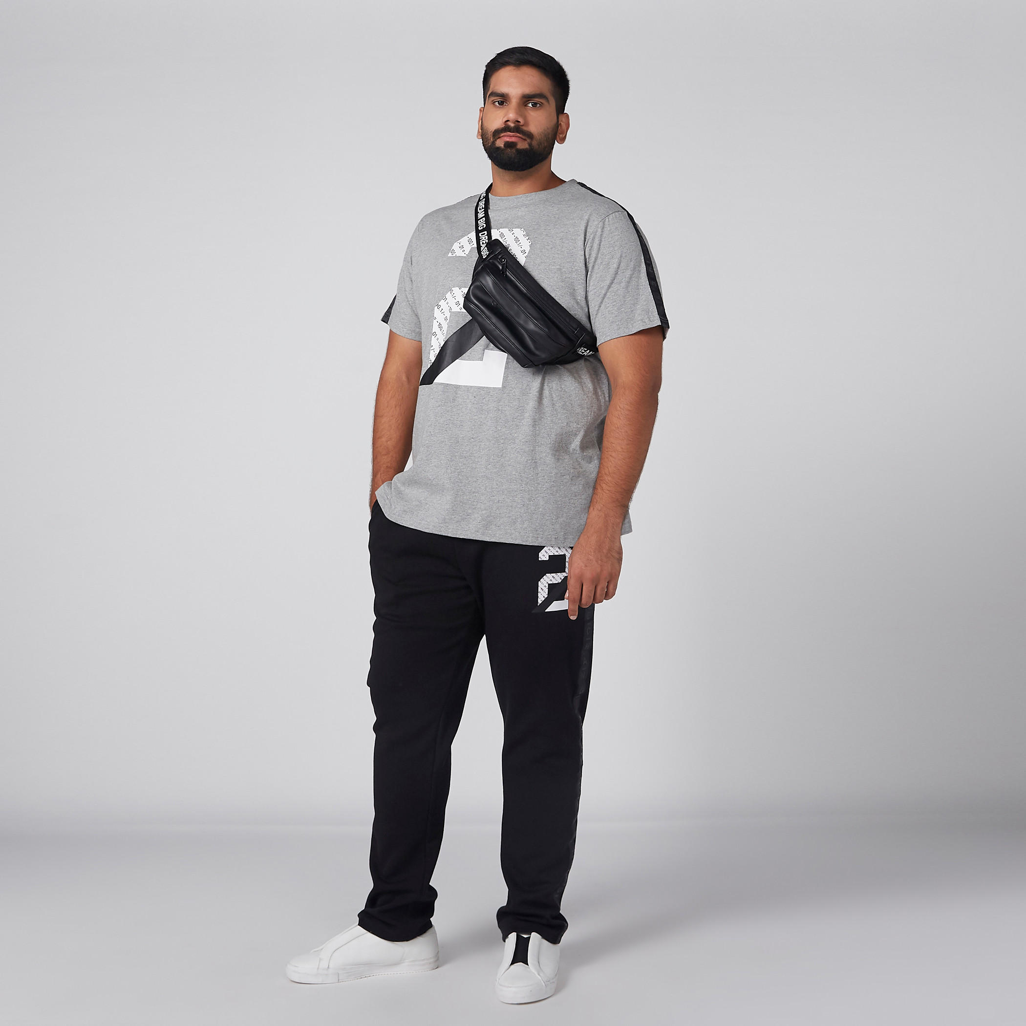 Printed Full Length Pants with Drawstring and Pocket Detail-men-clothing-bottoms-joggers-image-2
