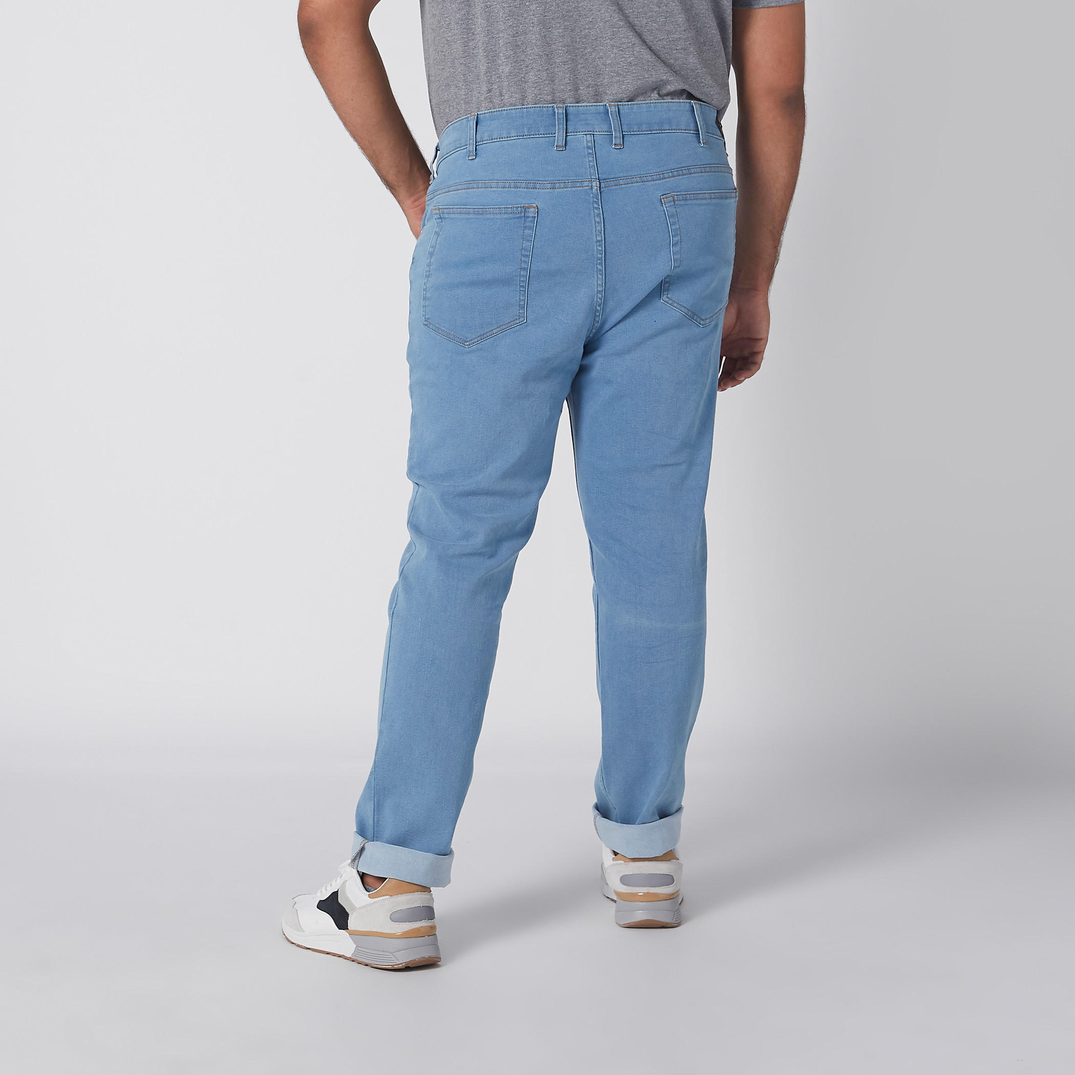 Full Length Jeans with Button Closure and Pocket Detail-men-clothing-bottoms-jeans-image-3