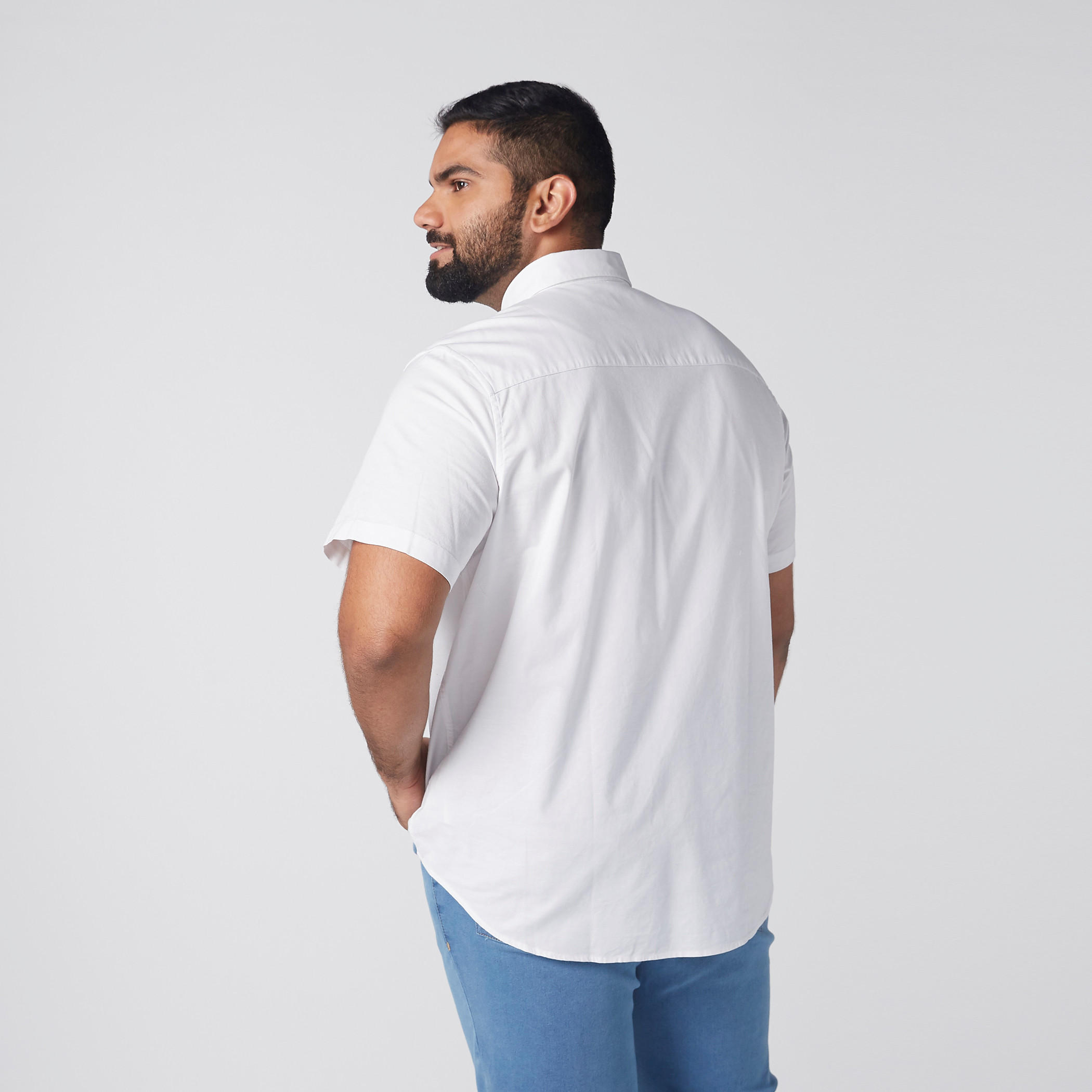 Short Sleeves Shirt with Complete Placket-men-clothing-shirts-image-4