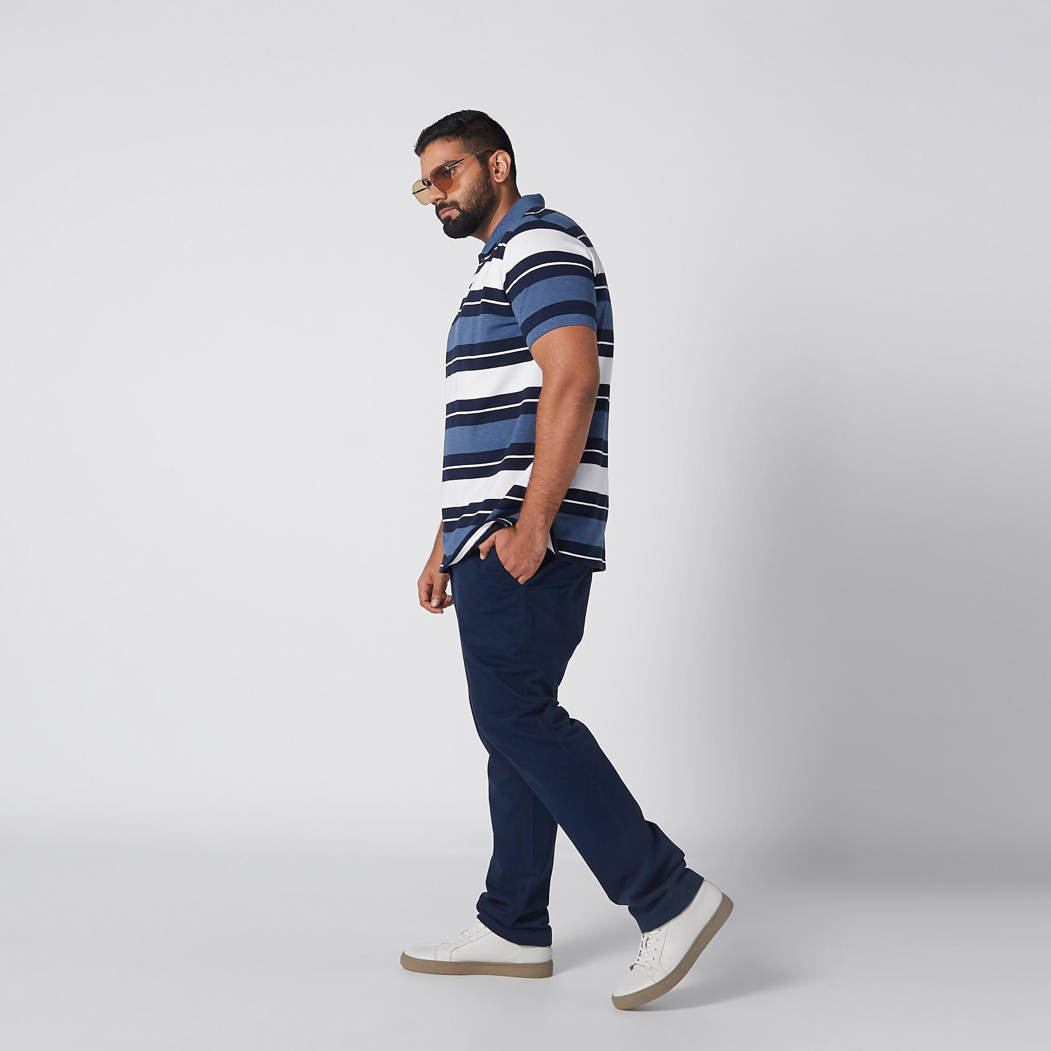 بنطال شينو طويل بزر إغلاق وجيوب-men-clothing-bottoms-trousersandchinos-trousers-image-2