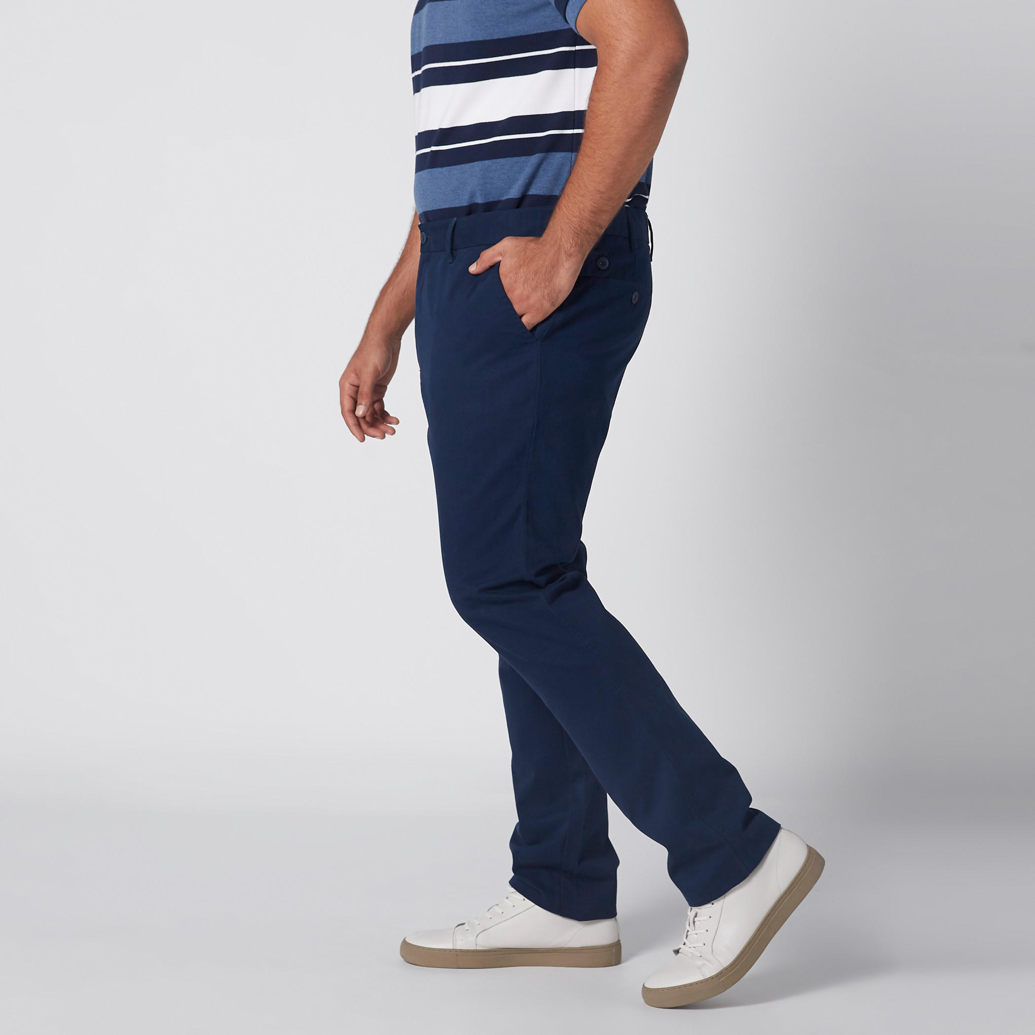 بنطال شينو طويل بزر إغلاق وجيوب-men-clothing-bottoms-trousersandchinos-trousers-image-4