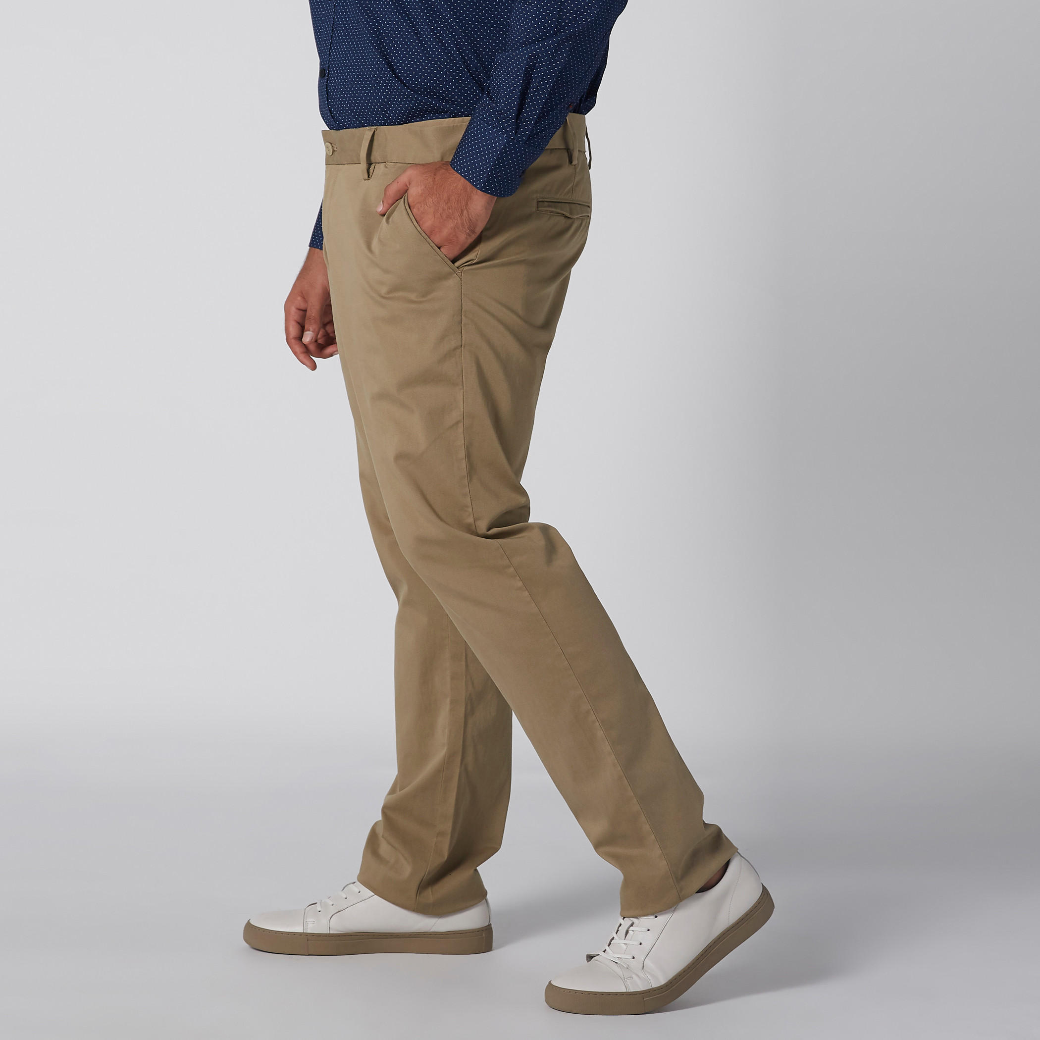 بنطال شينو طويل بزر إغلاق وجيوب-men-clothing-bottoms-trousersandchinos-trousers-image-3