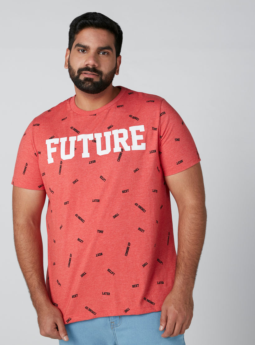 تيشيرت بطبعات بياقة مستديرة بقصّة عادية-men-clothing-tshirtsandpolos-tshirts-image-3