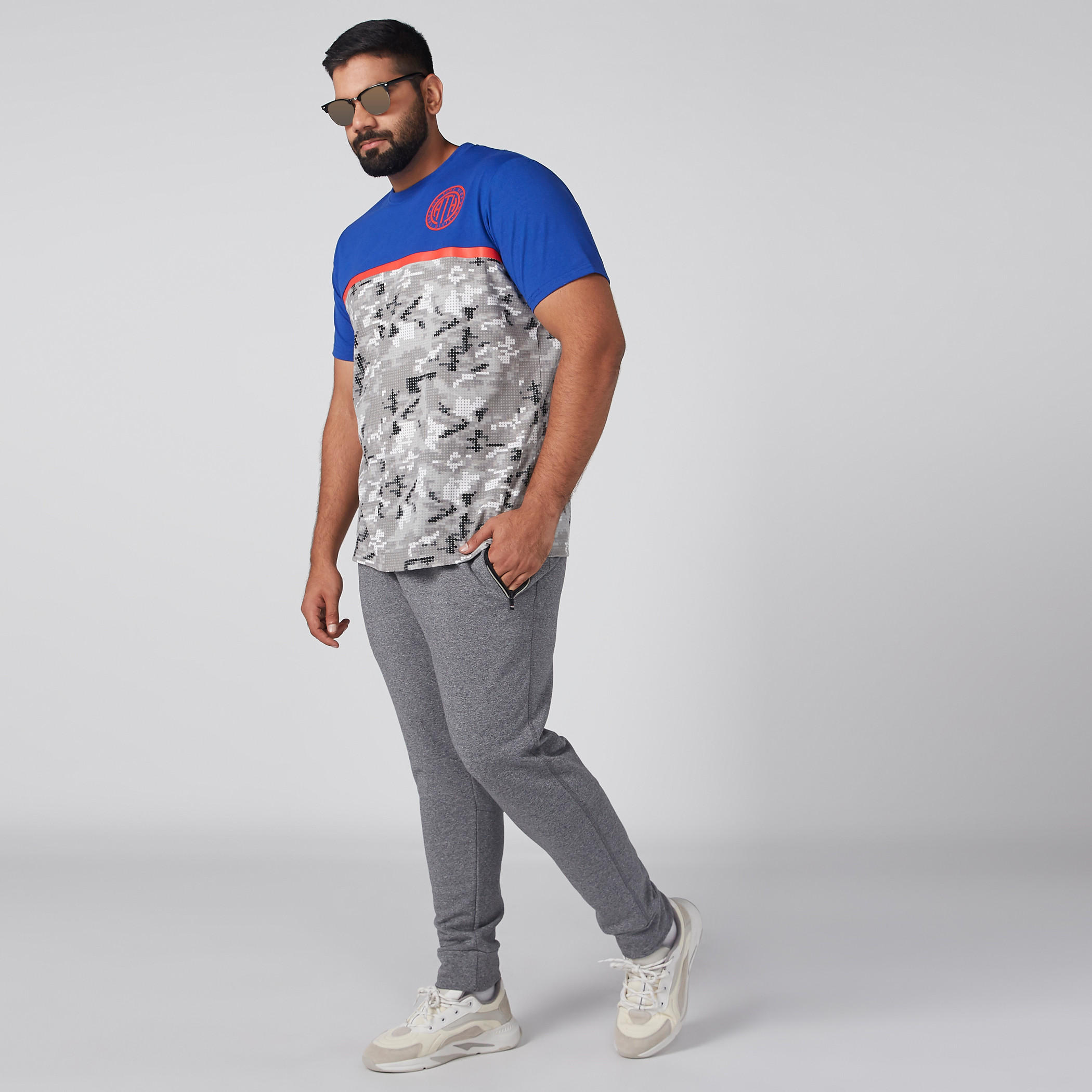 Printed T-Shirt with Crew Neck and Short Sleeves-men-clothing-tshirtsandpolos-tshirts-image-2