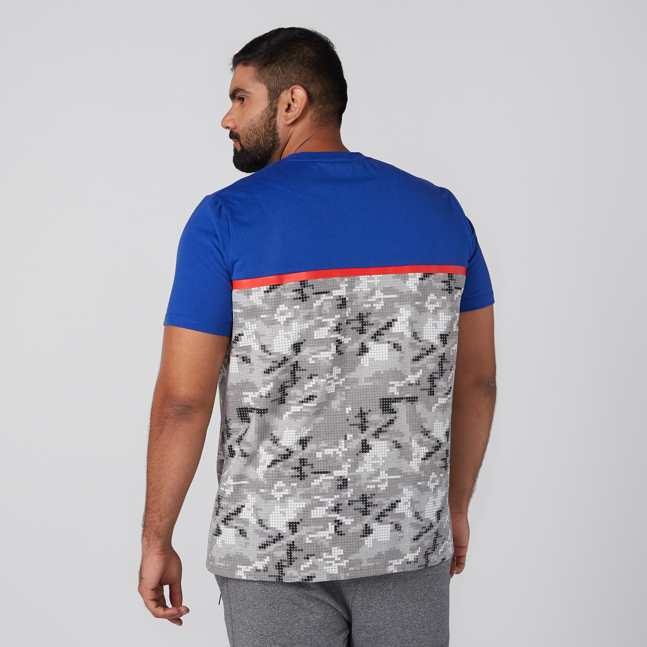 Printed T-Shirt with Crew Neck and Short Sleeves-men-clothing-tshirtsandpolos-tshirts-image-3