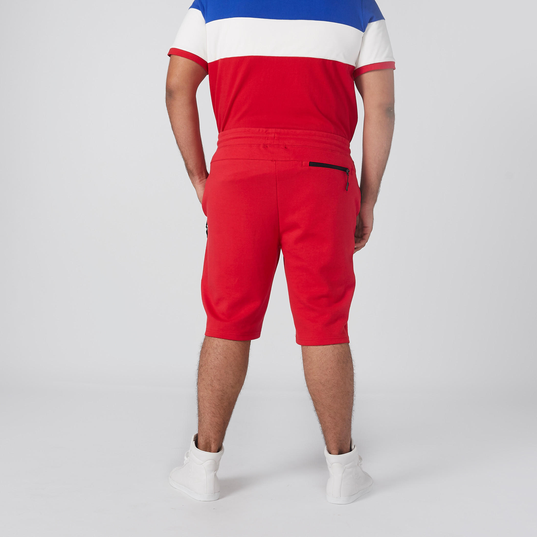 Zip Pocket Detail Shorts with Drawstring-men-clothing-bottoms-shorts-image-5