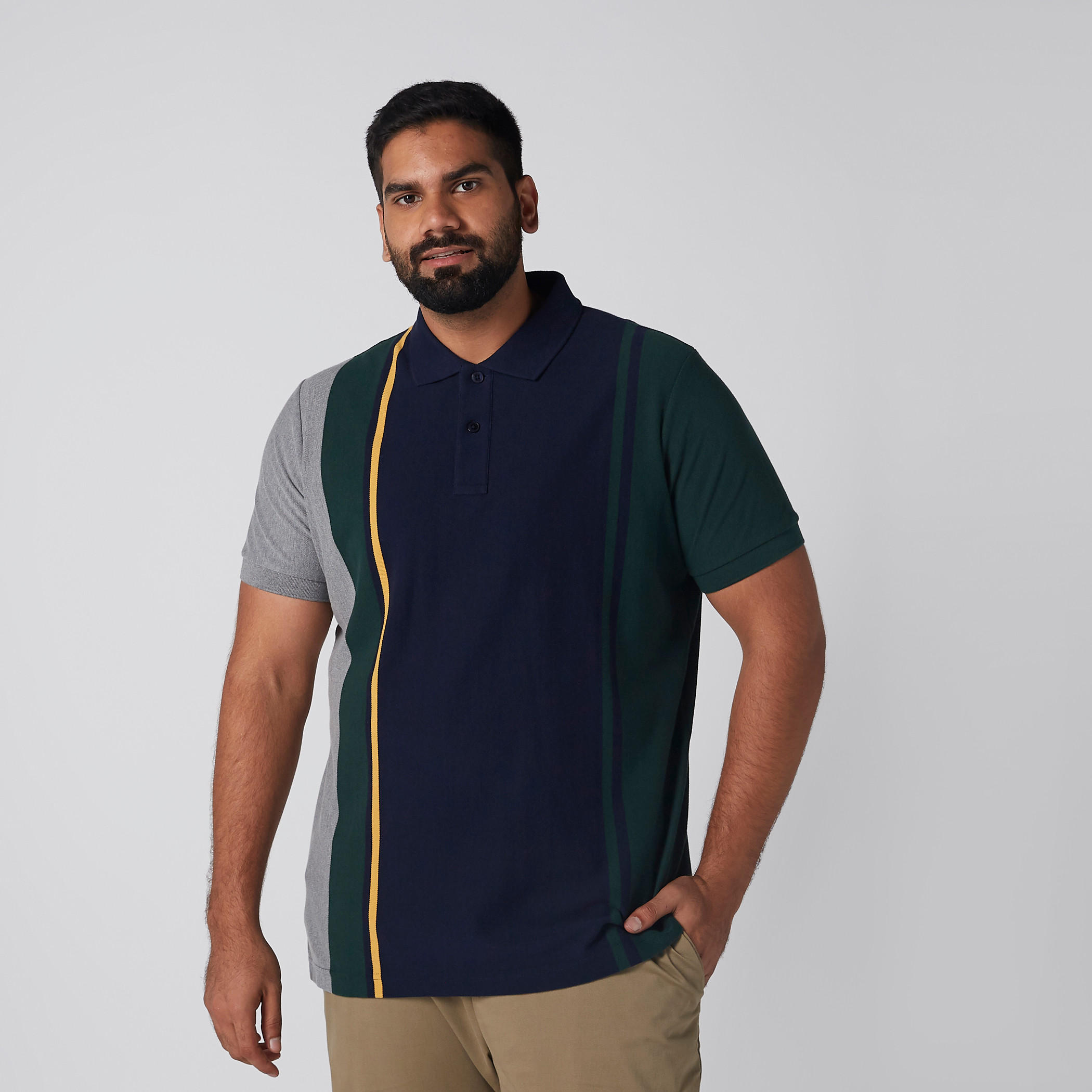 تيشيرت بياقة بولو وأكمام قصيرة-men-clothing-tshirtsandpolos-polos-image-3