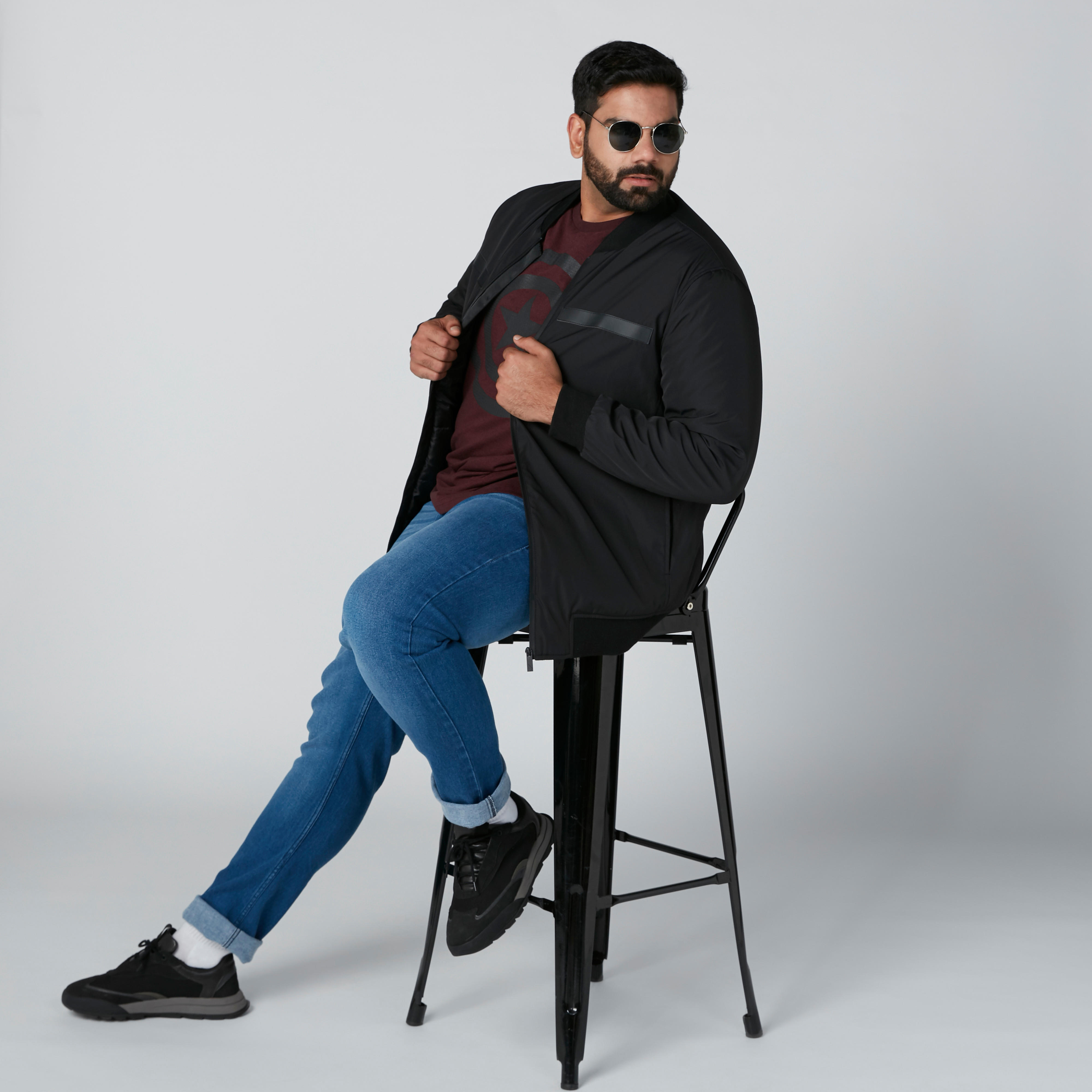Lightweight Jacket in Regular Fit-men-clothing-jacketsandblazers-jackets-image-1