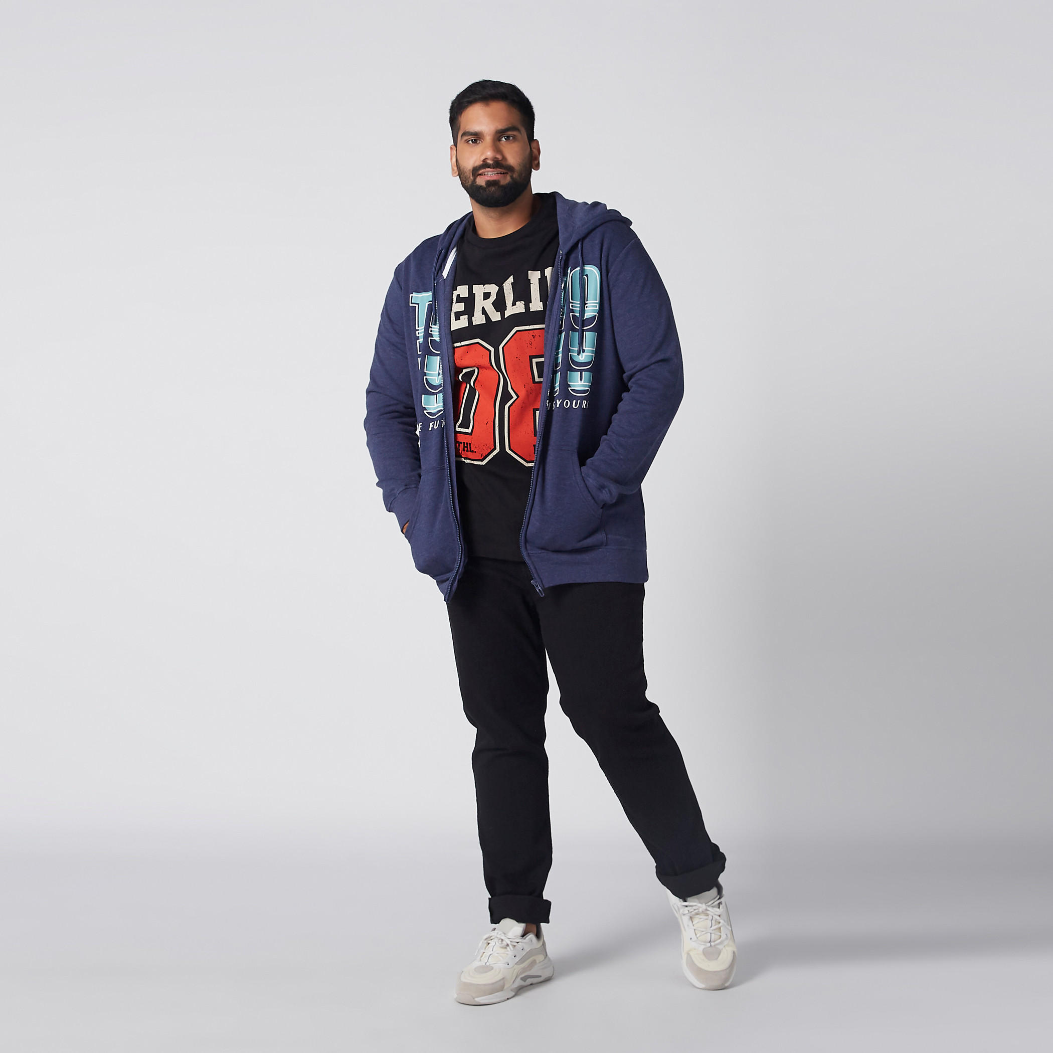 Printed T-Shirt with Crew Neck and Short Sleeves-men-clothing-tshirtsandpolos-tshirts-image-2