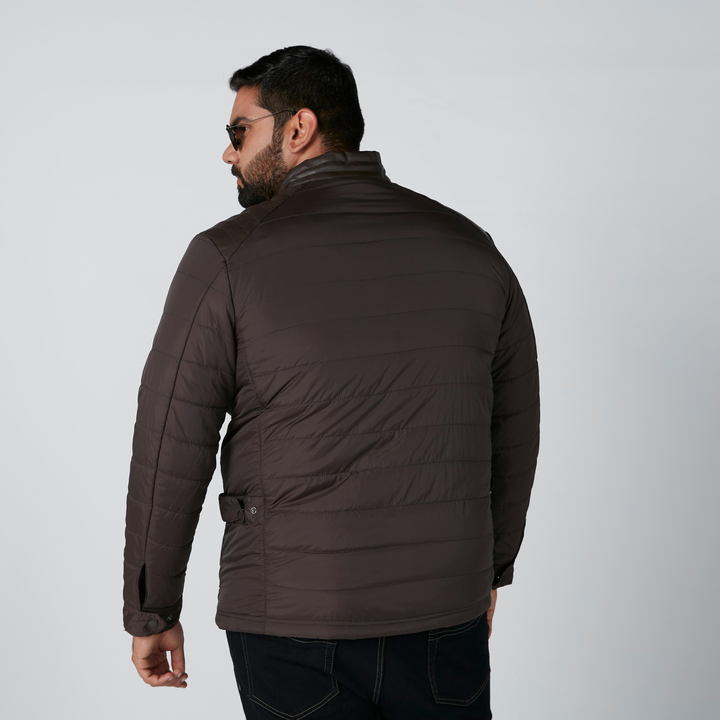 Textured Jacket in Regular Fit with Long Sleeves-men-clothing-jacketsandblazers-jackets-image-2