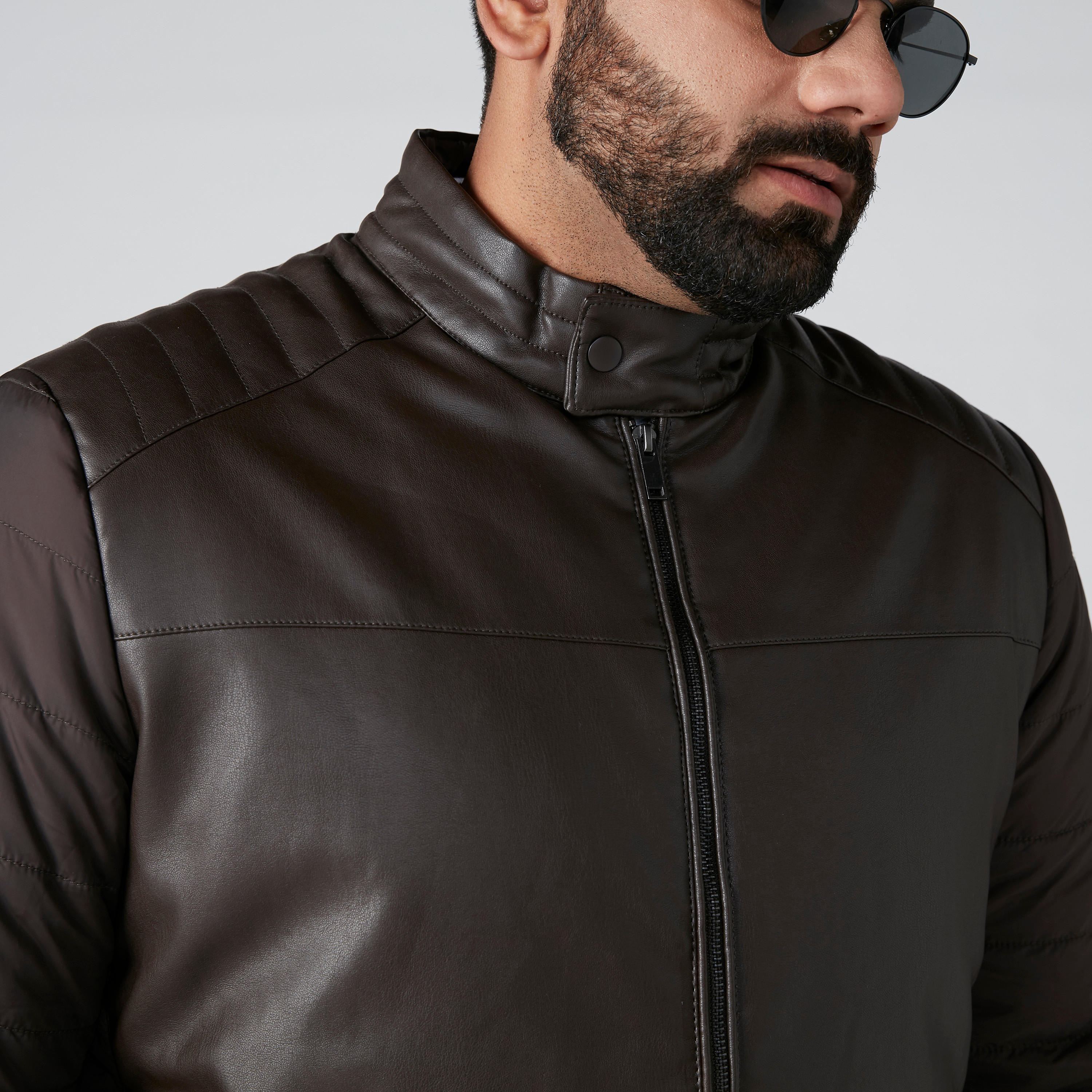 Textured Jacket in Regular Fit with Long Sleeves-men-clothing-jacketsandblazers-jackets-image-6