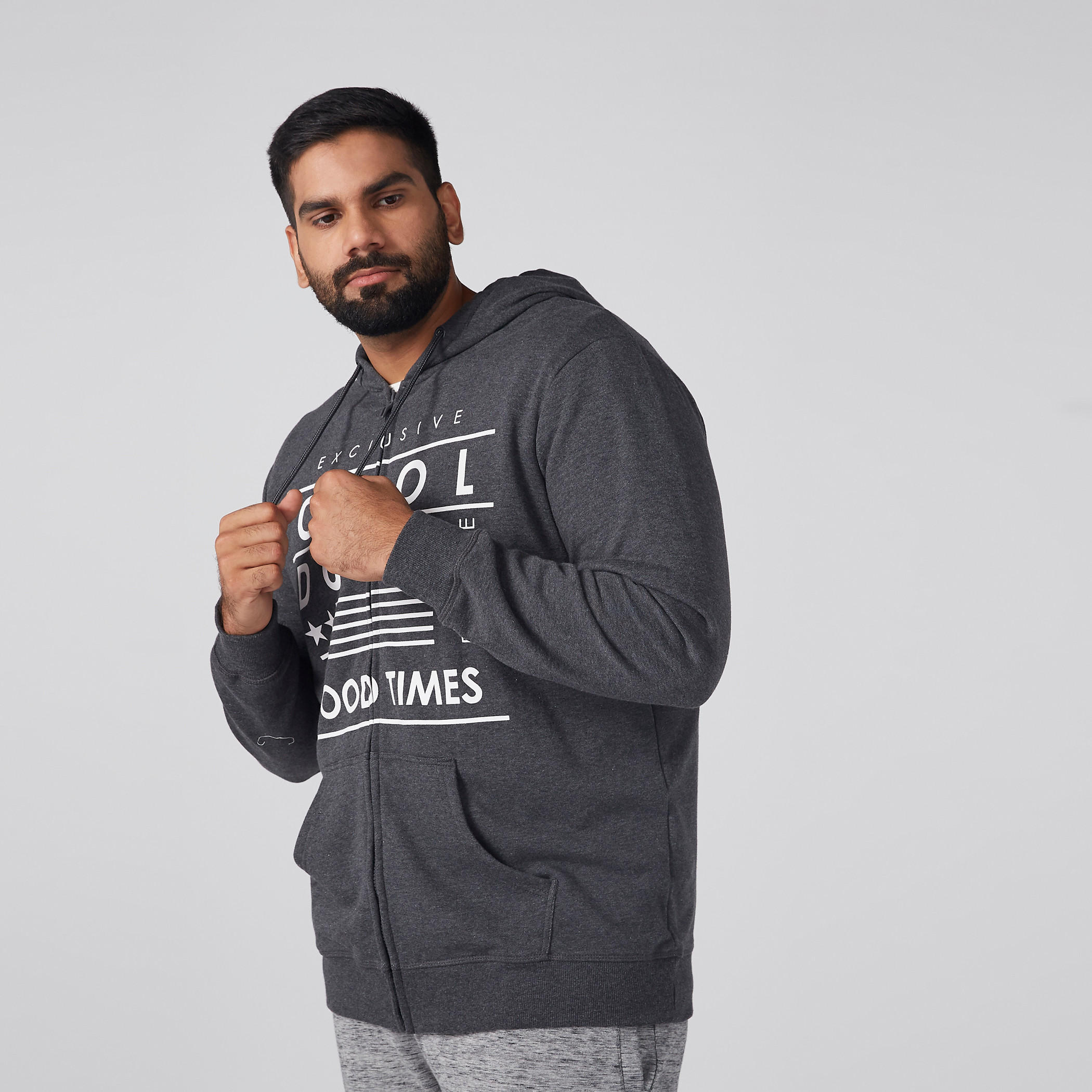 Printed Jacket with Long Sleeves and Hood-men-clothing-jacketsandblazers-jackets-image-3