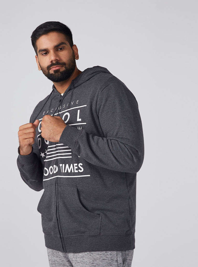 Printed Jacket with Long Sleeves and Hood-men-clothing-jacketsandblazers-jackets-image-3