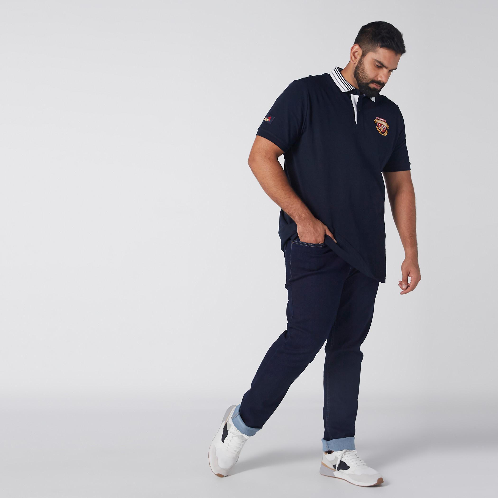 تيشيرت بياقة بولو وأكمام قصيرة-men-clothing-tshirtsandpolos-polos-image-2